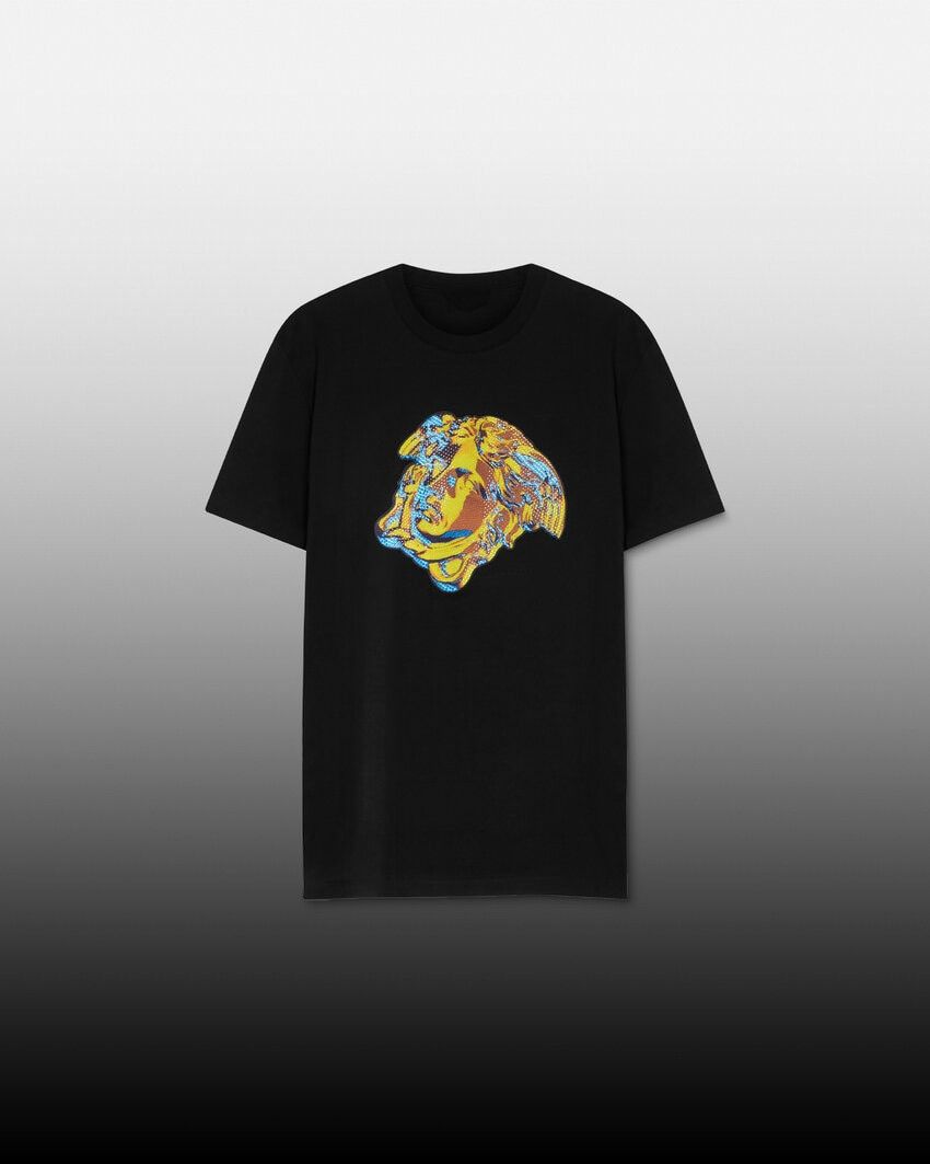Other Men’s Black Crystal Medusa Study T-Shirt – Graphic Tee Size US M / EU 48-50 / 2 - 1 Thumbnail