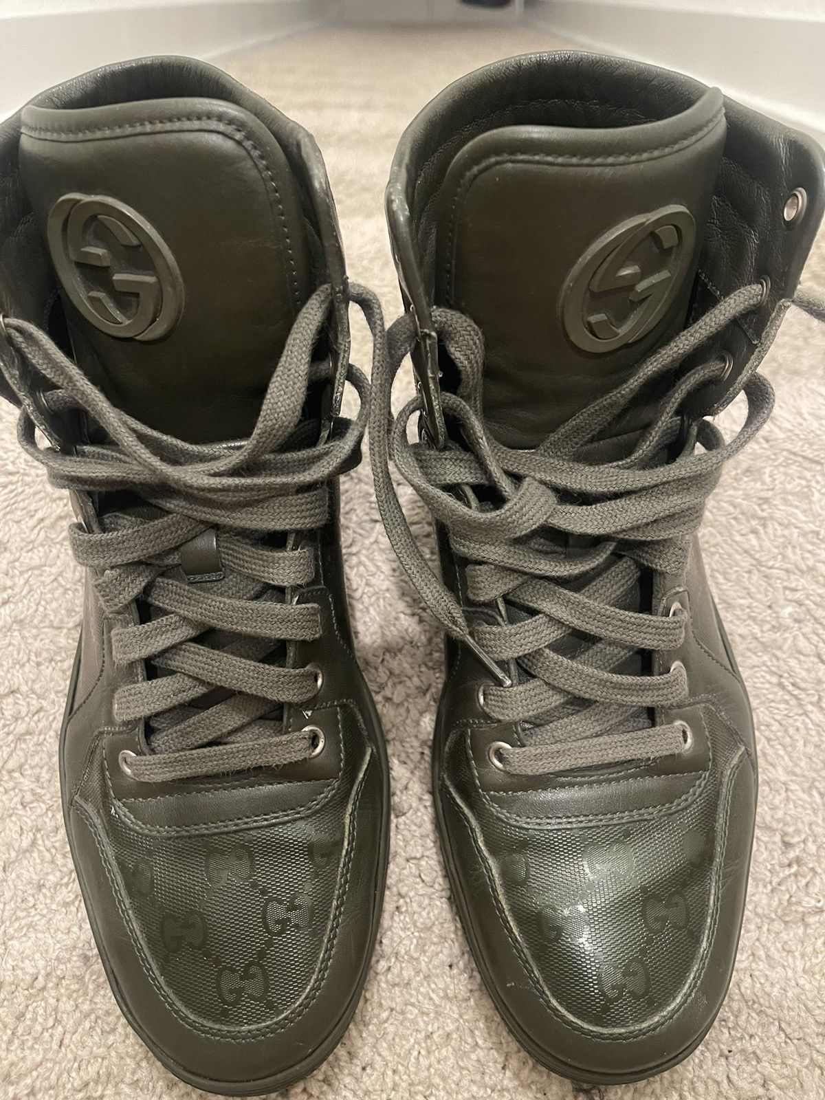 Gucci GUCCI Sneakers Monogram Size US 8.5 / EU 41-42 - 10 Thumbnail