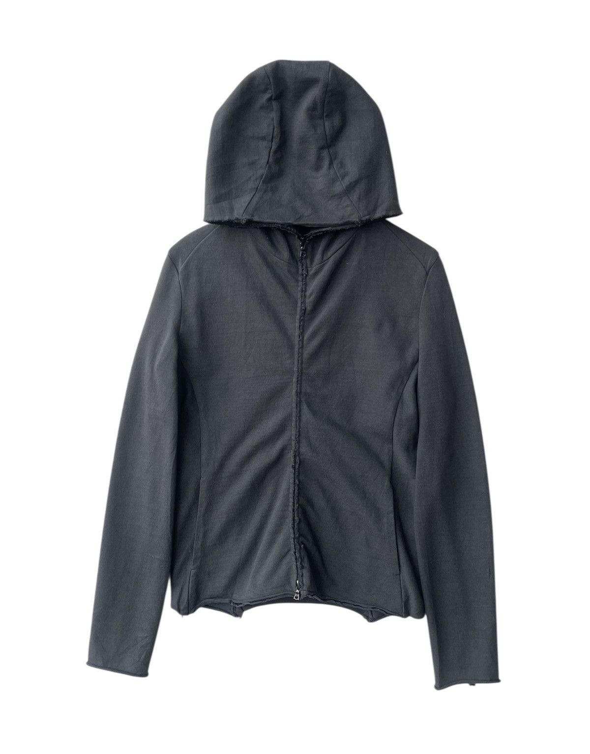 wjk WJK Japan Heavy Cotton Distressed Hoodie Riri Zip Archival Size US S / EU 44-46 / 1 - 1 Thumbnail