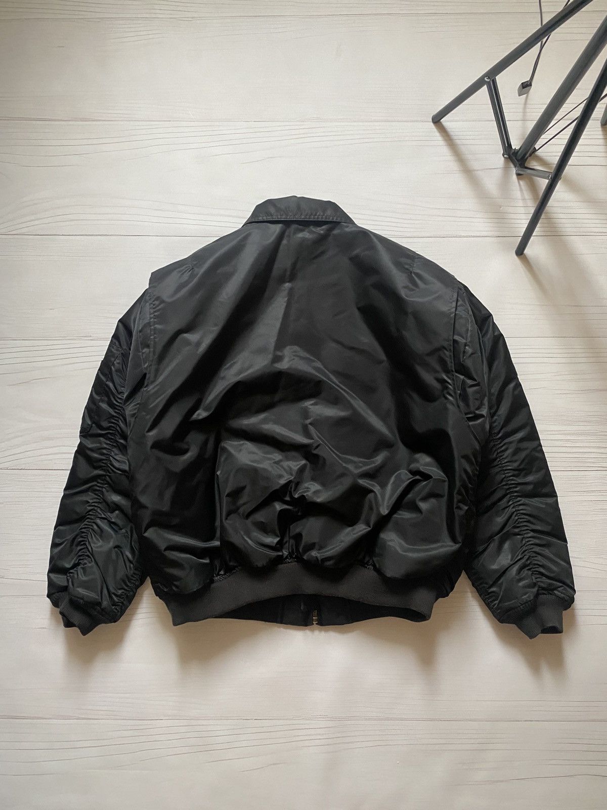 Vintage Vintage MA 2 style bomber nylon jacket Size US XL / EU 56 / 4 - 2 Thumbnail