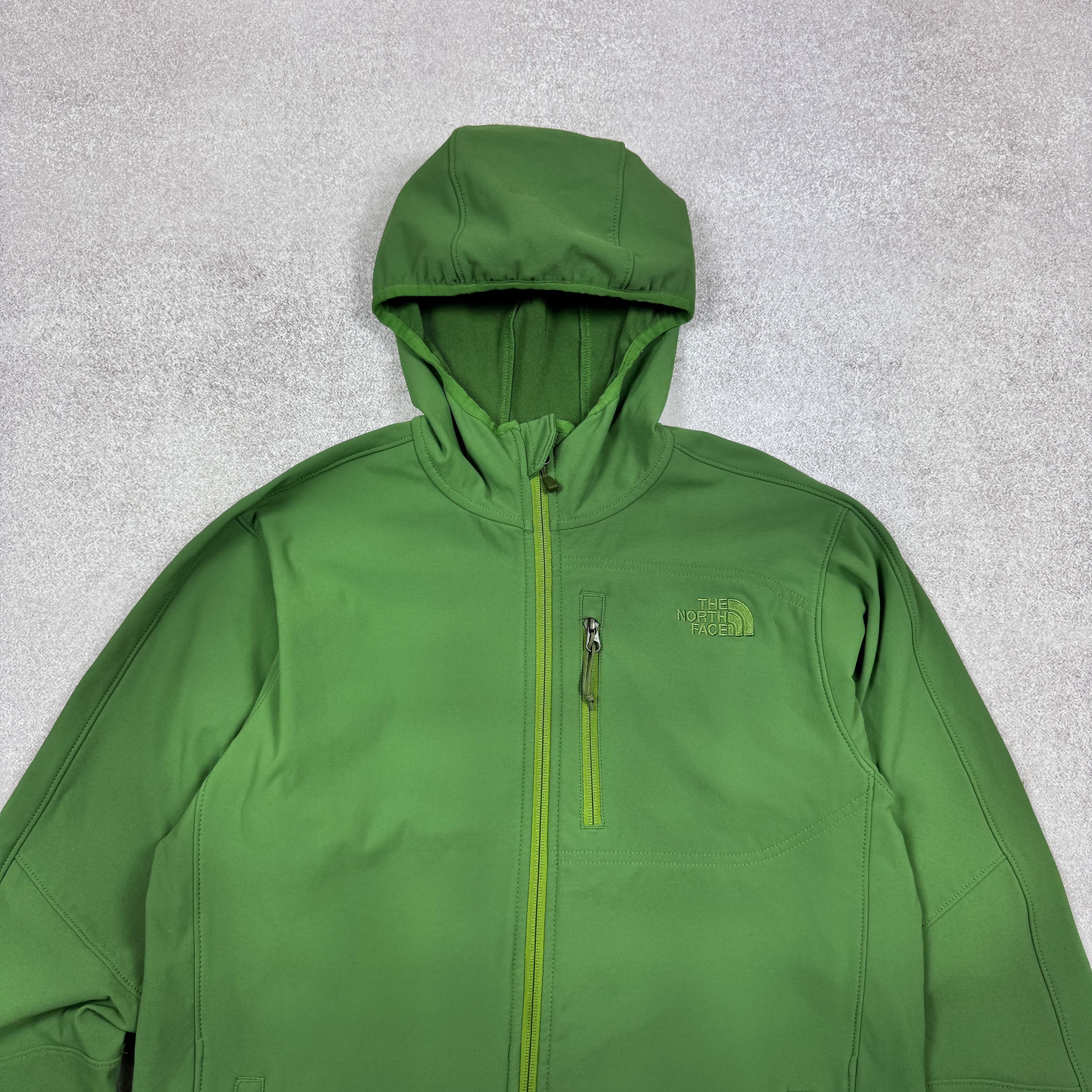 The North Face Men`s The North Face Green Softshell Jacket Size S-M Size US M / EU 48-50 / 2 - 6 Thumbnail