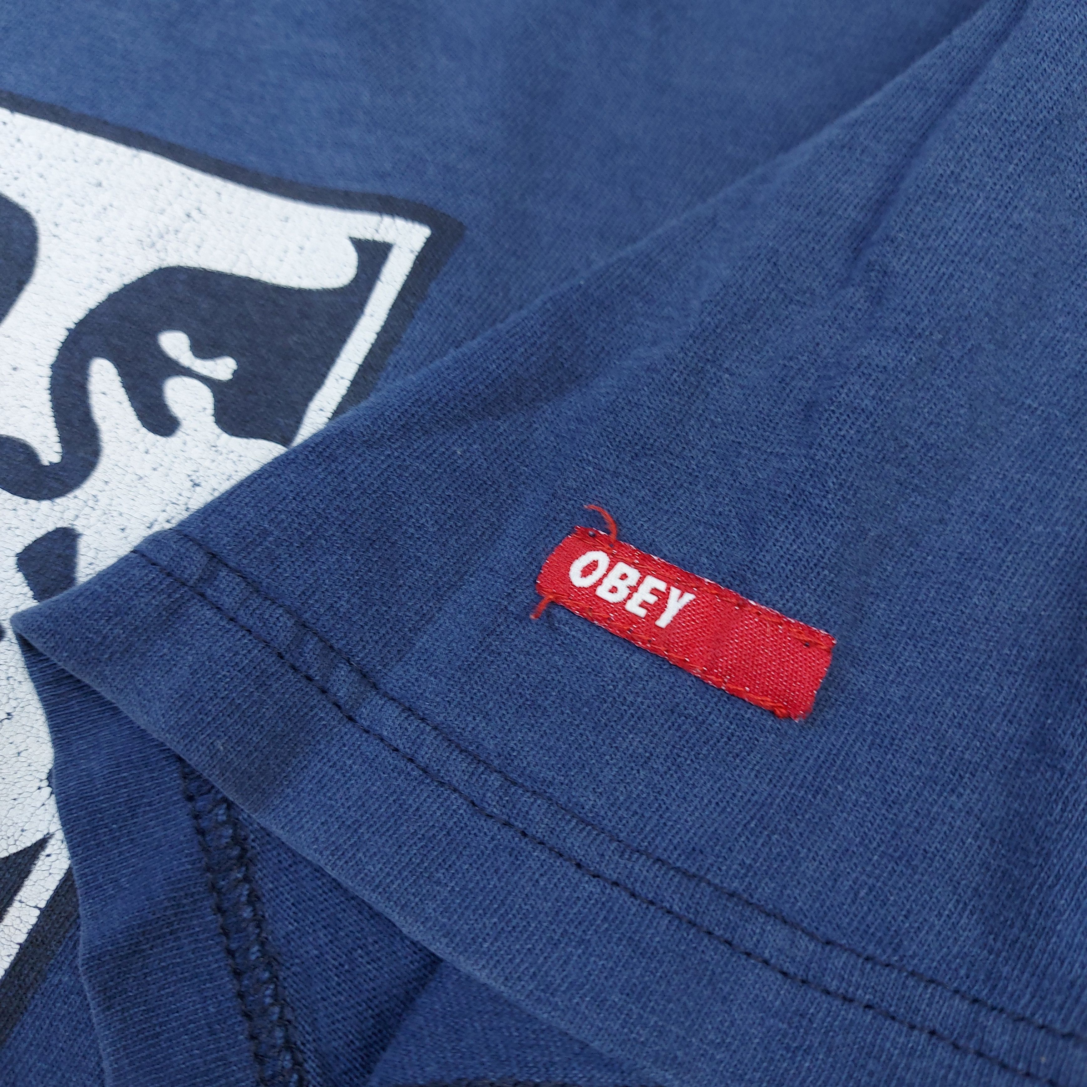 Obey Vintage 90s OBEY Shepard Fairey OBEY Giant OG LOGO TEE Size US M / EU 48-50 / 2 - 3 Thumbnail