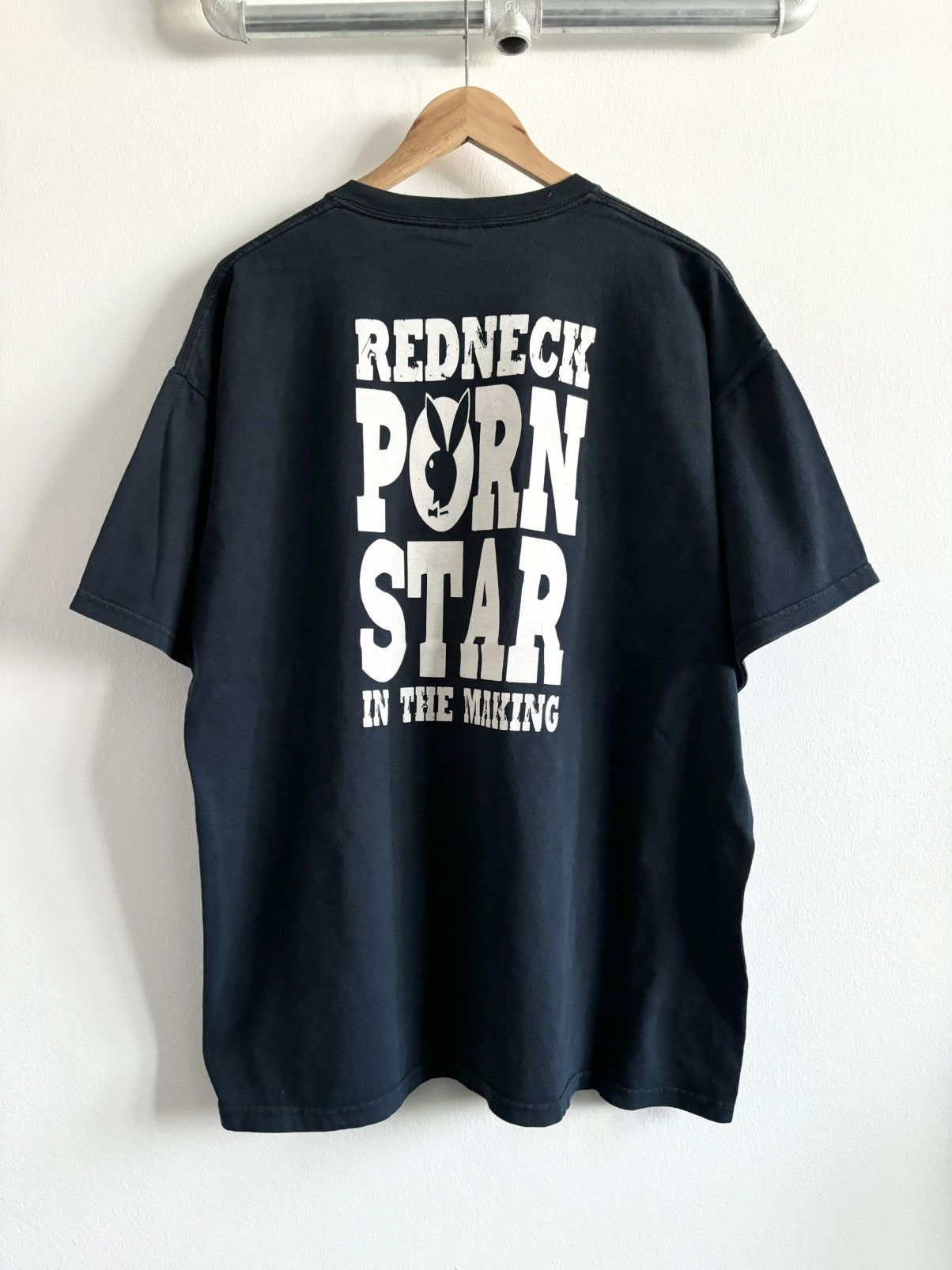 Vintage faded Porn Star Play Boy T-Shirt