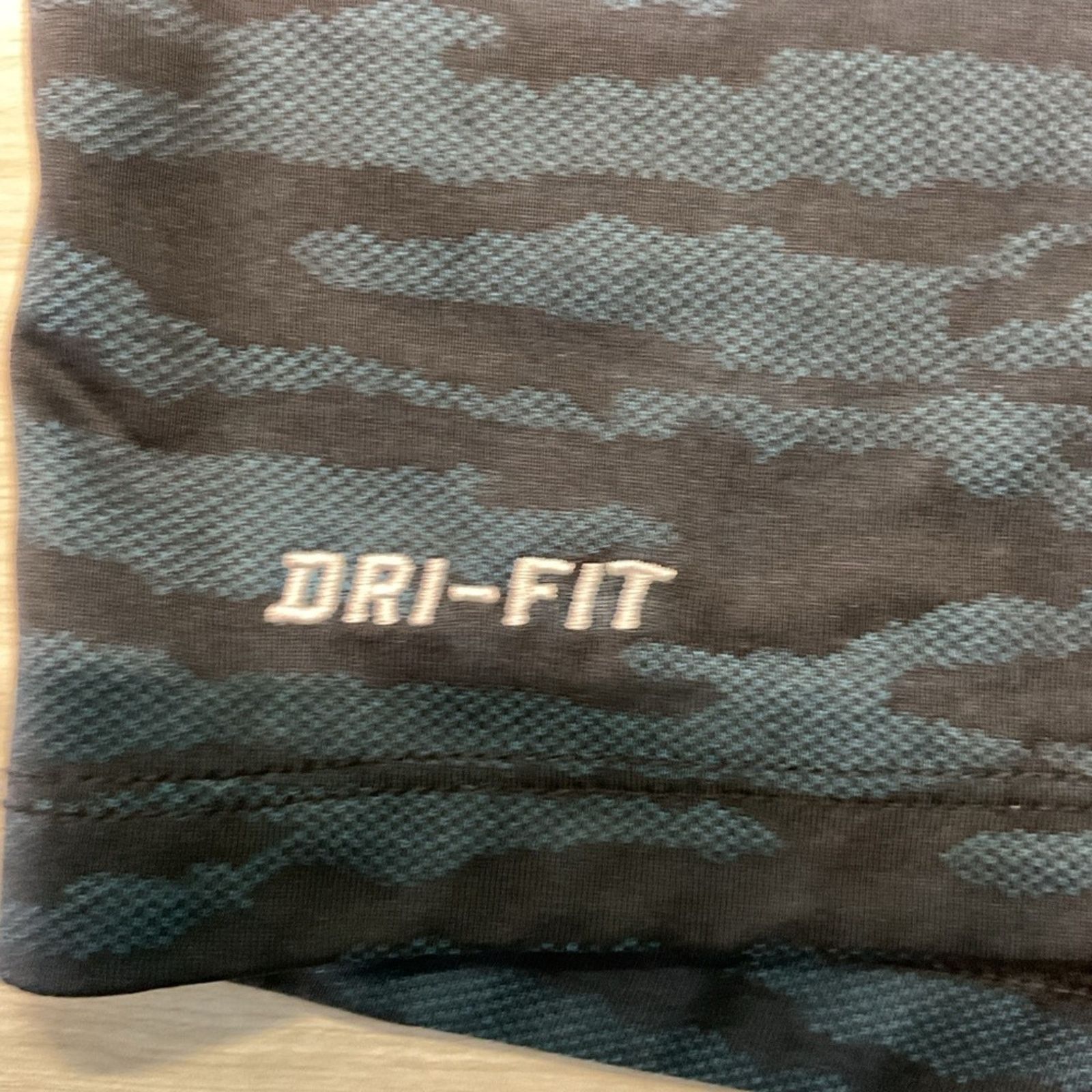 Nike Nike Dri-fit Jersey Camo Blue Size US XL / EU 56 / 4 - 4 Thumbnail
