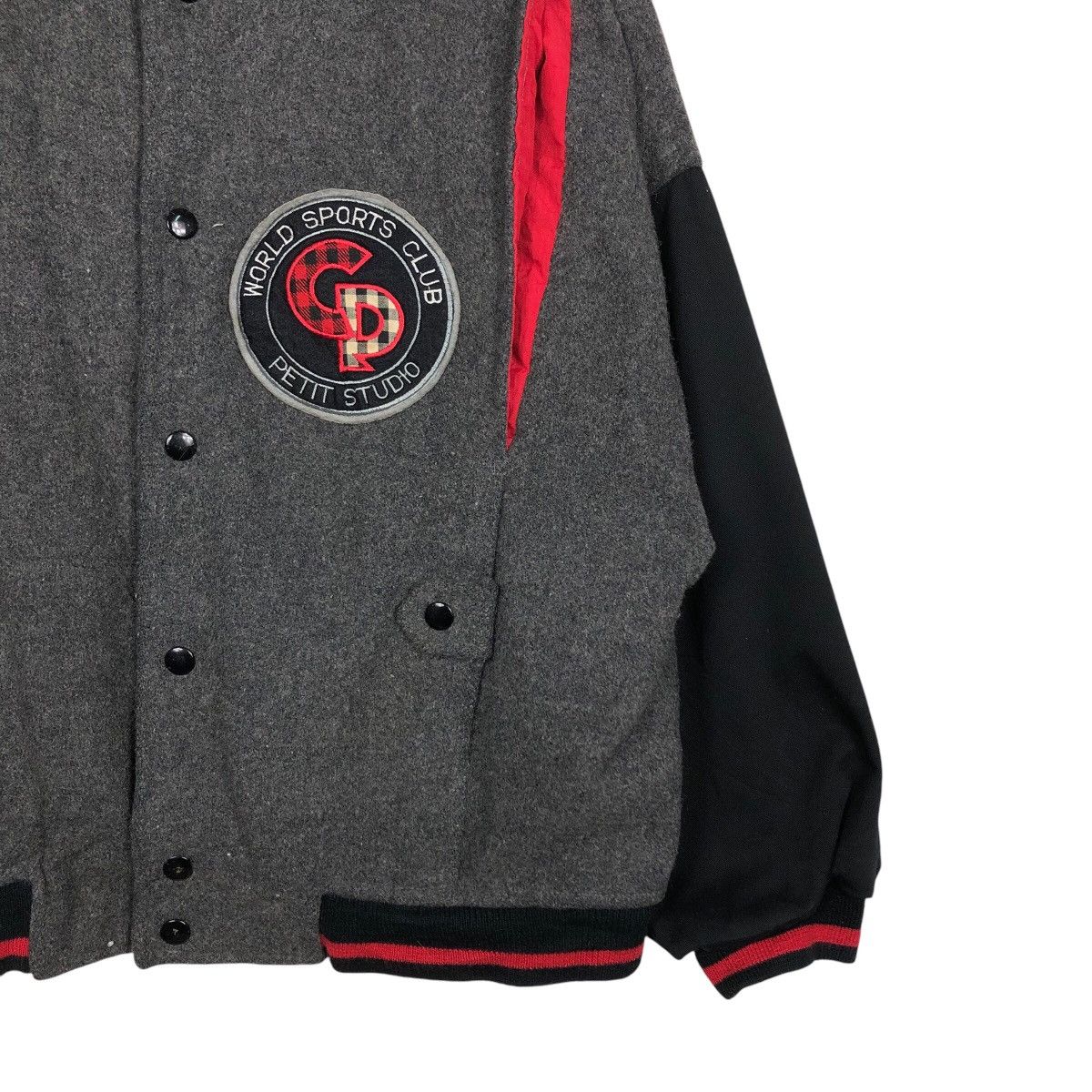 Japanese Brand 📌Vintage Bomber Jacket World Sports Club Big Logo Size US M / EU 48-50 / 2 - 6 Thumbnail