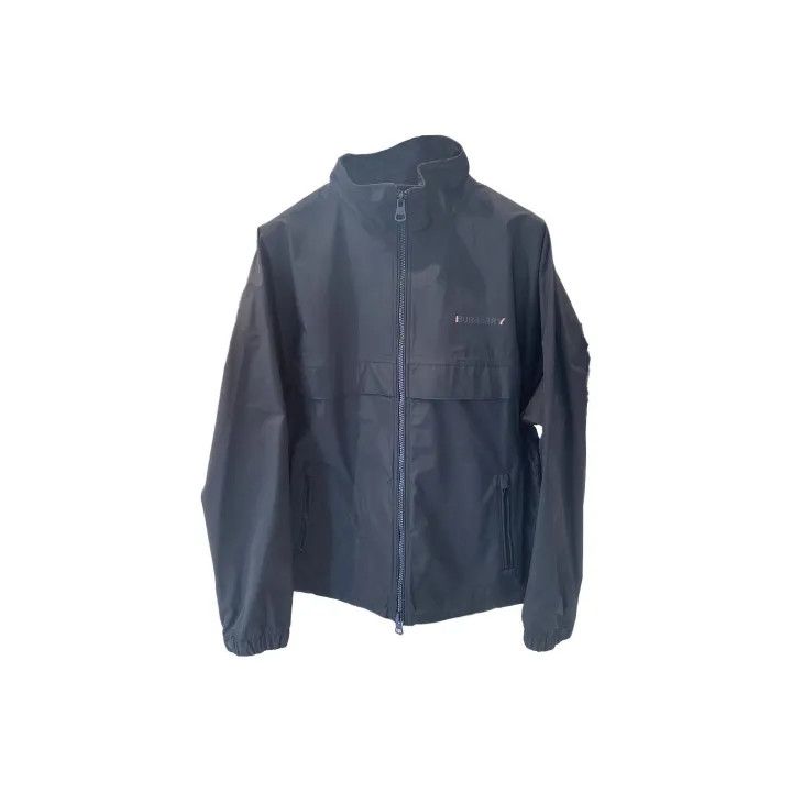 Burberry Burberry Black Logo Print Zip Jacket for Men Size US XXL / EU 58 / 5 - 1 Thumbnail