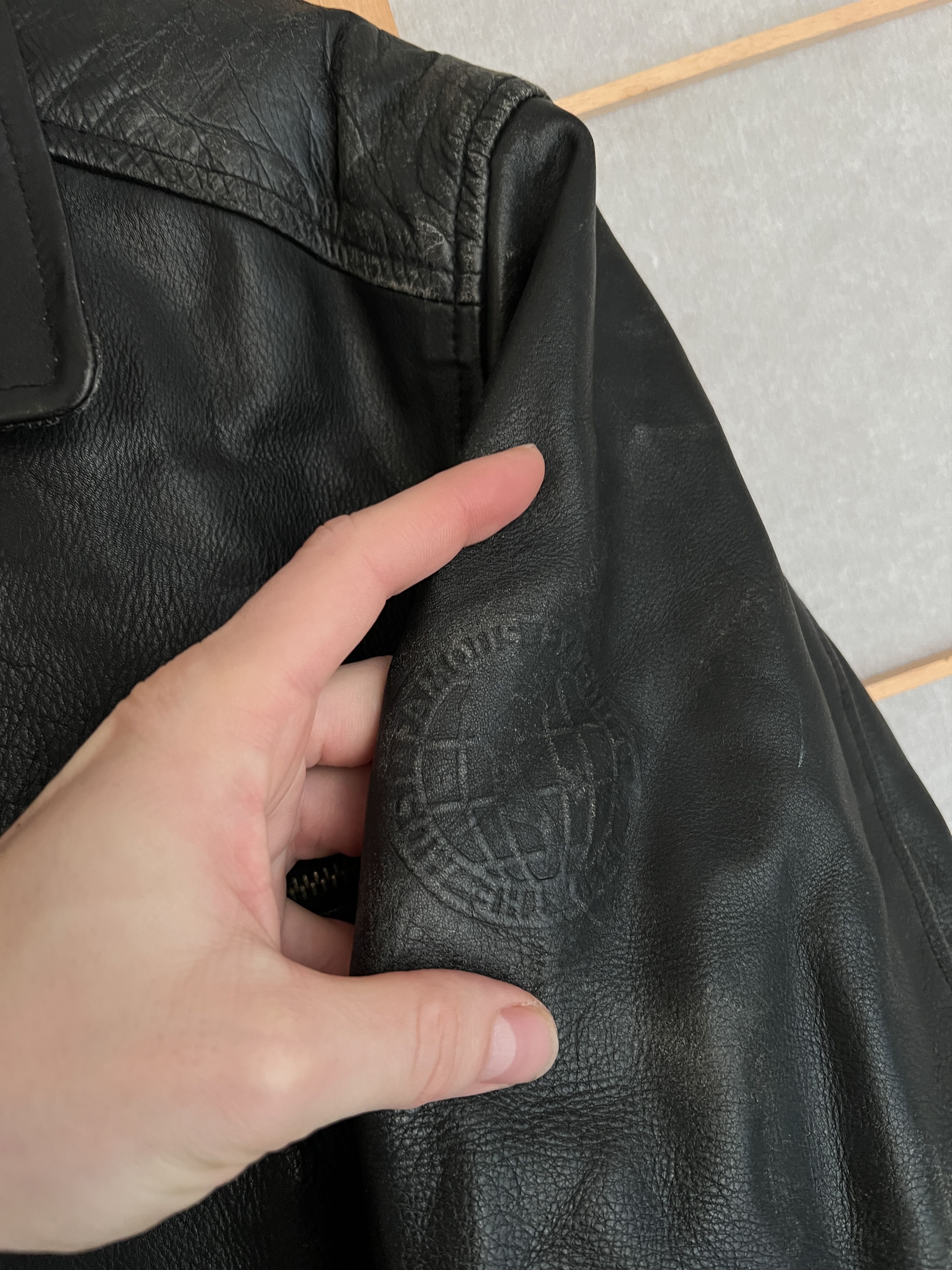 Genuine Leather 14th Addiction Yohji Yamamoto style leather jacket LGB Boxy Size US S / EU 44-46 / 1 - 17 Thumbnail