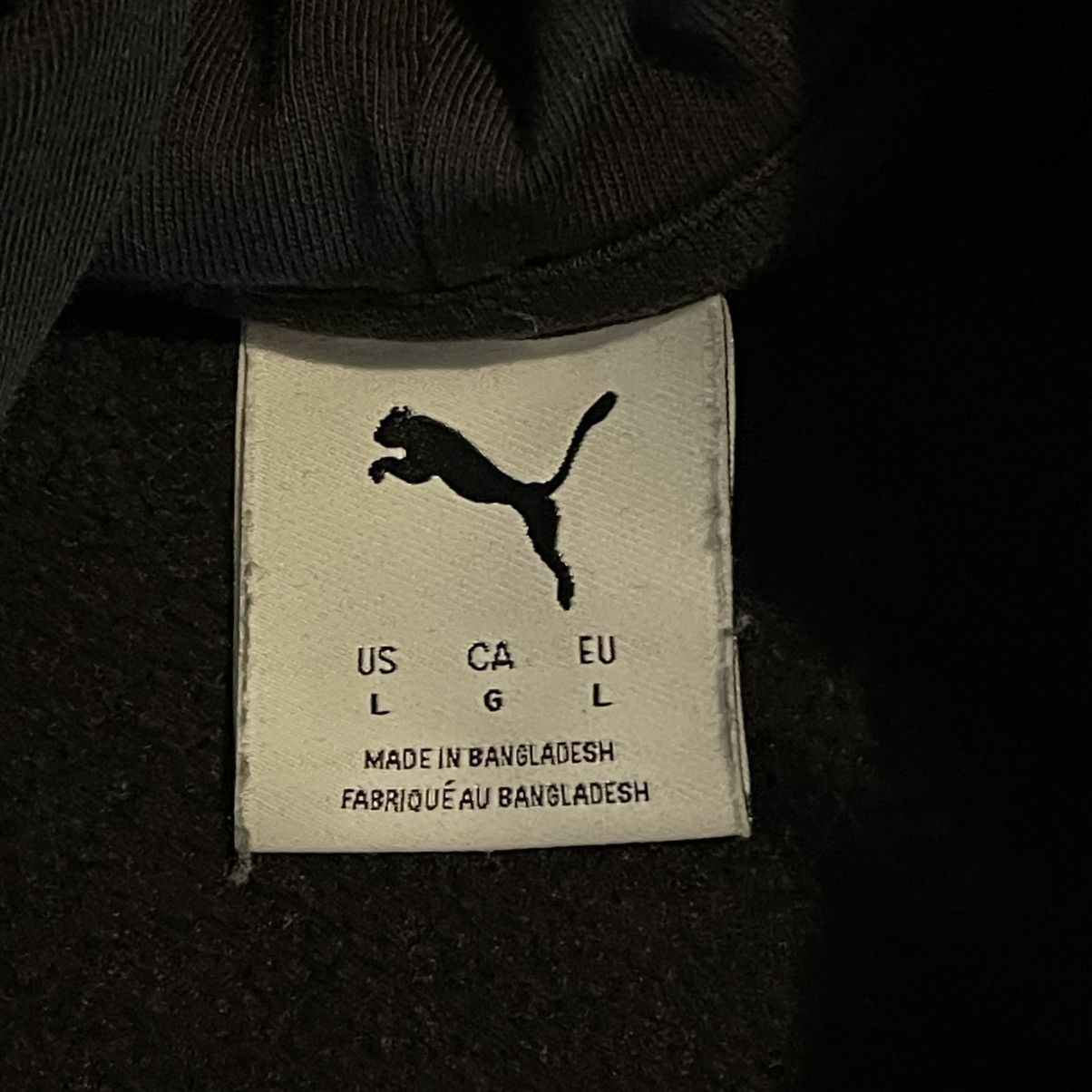 Puma Puma Mens Black Essentials Hoodie Oversized Sweatshirt Gym L Size US L / EU 52-54 / 3 - 5 Thumbnail