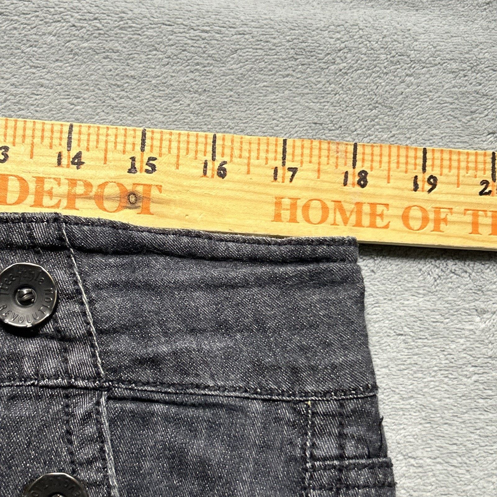 7 For All Mankind Y2k 2000s Tie Closure Beyond Baggy Jeans Womens 18 36x30 Size 36" / US 14 / IT 50 - 12 Thumbnail