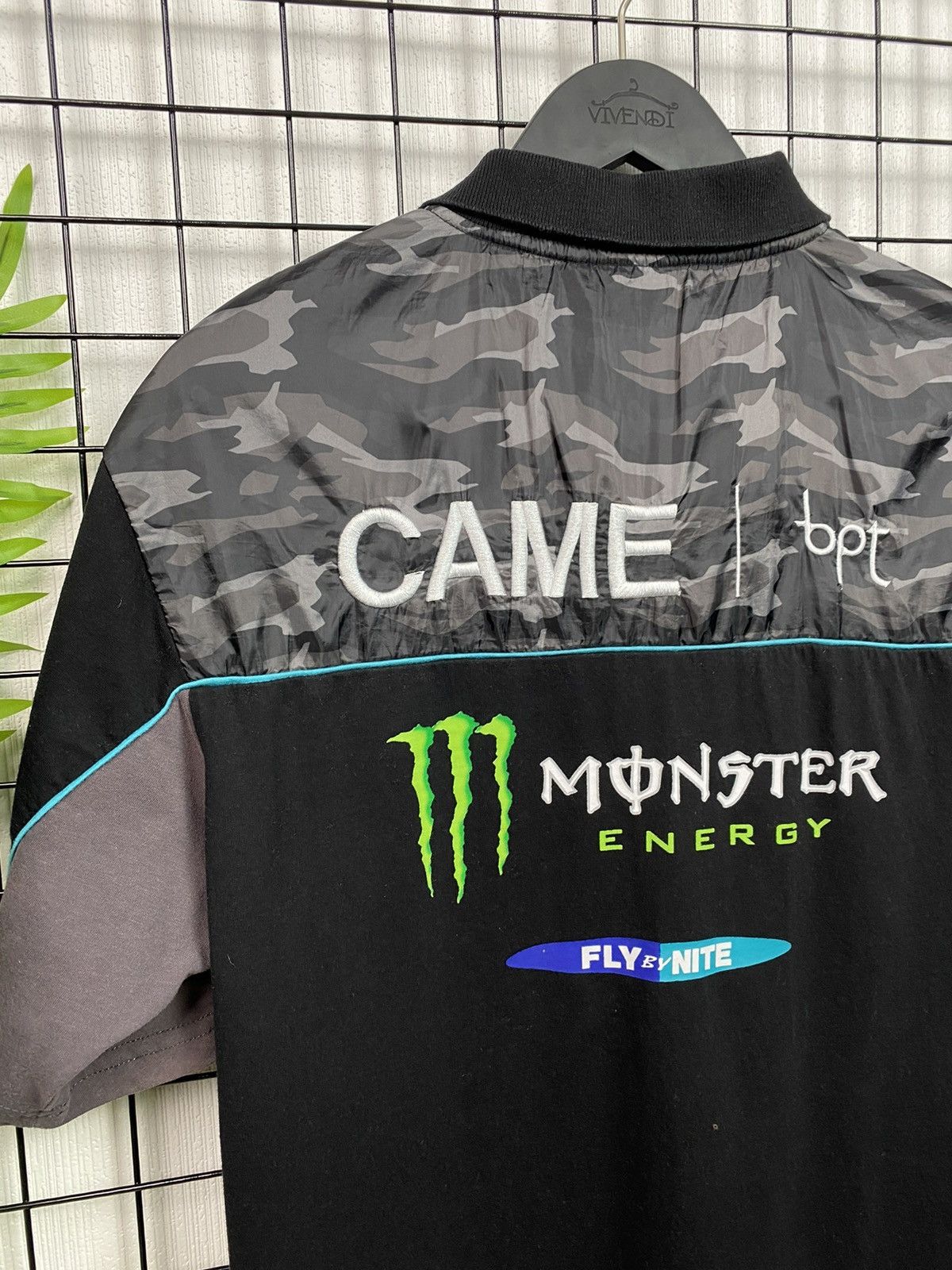 Other Monster Energy Racing Polo tee Men L size black T-Shirt Size US L / EU 52-54 / 3 - 20 Thumbnail
