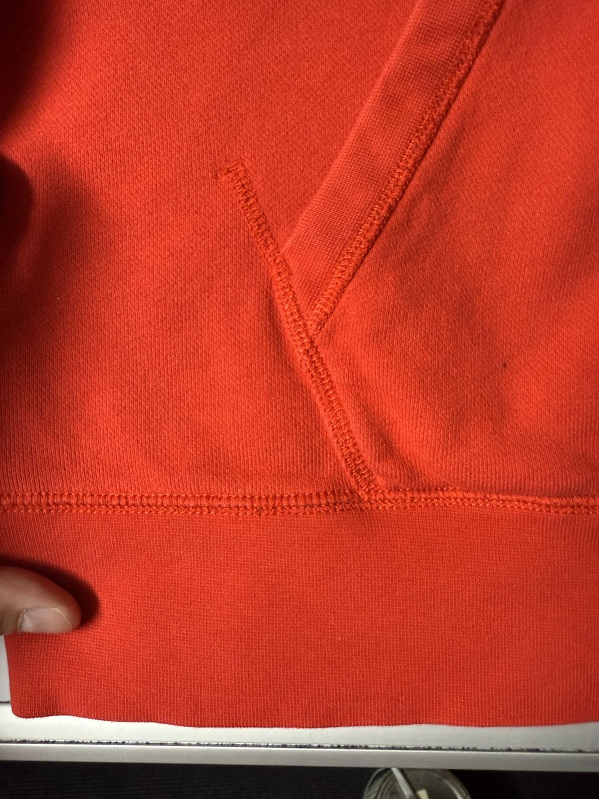 Nike Nike Men's Red Hoodie with white Logo Size US XL / EU 56 / 4 - 10 Thumbnail