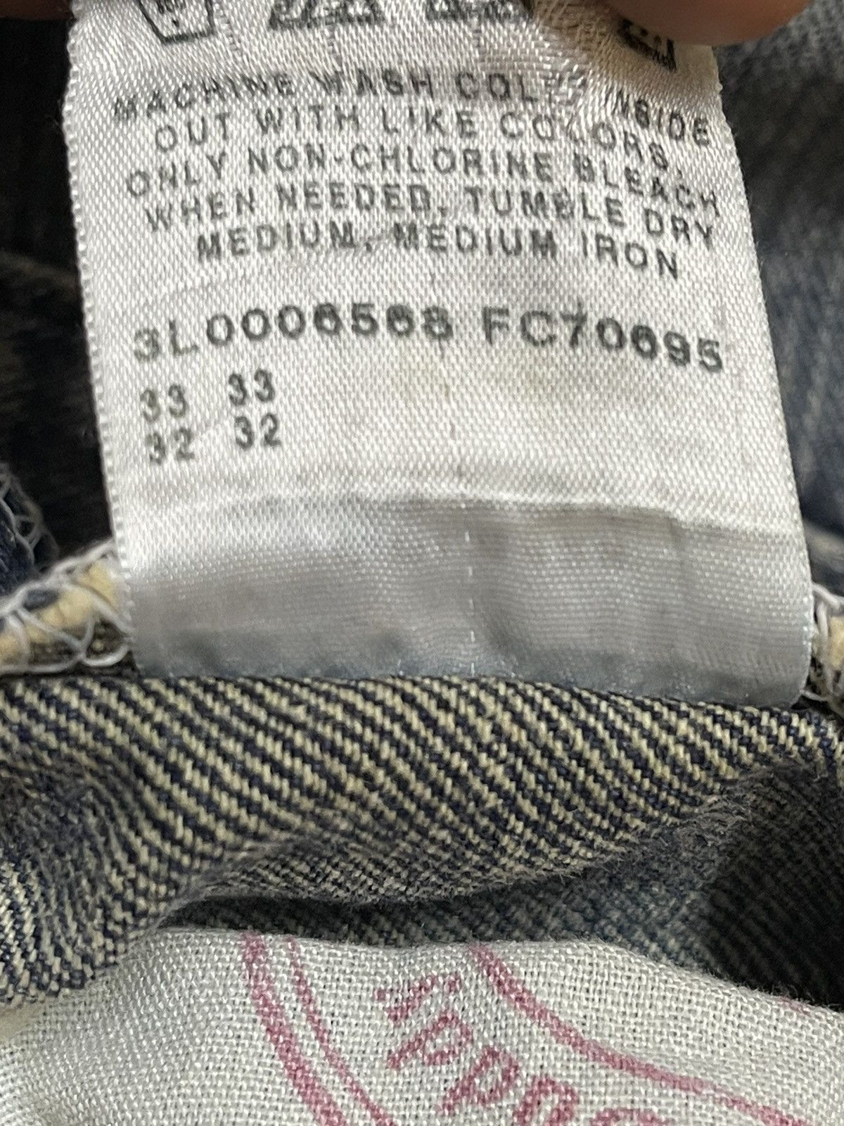 Lee Vintage 90s Lee Dungarees Faded Wash Carpenter Baggy Jeans Size US 32 / EU 48 - 12 Thumbnail