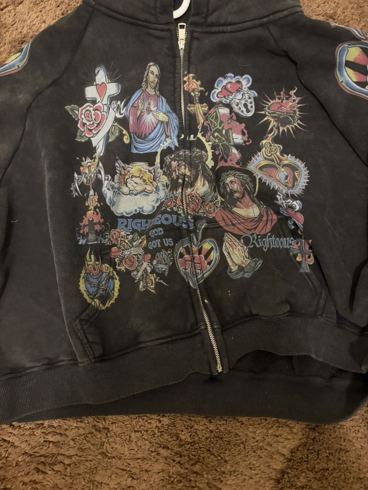 Other Black Righteous Hoodie Size US XL / EU 56 / 4 - 2 Thumbnail