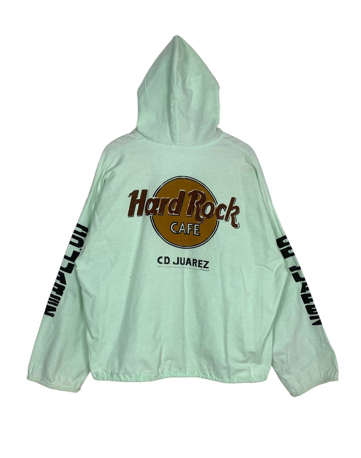 Hard Rock Cafe Rare ‼️ Vintage Hard Rock Cafe Cd Jueares Hoodie Big Logo Size US L / EU 52-54 / 3 - 1 Thumbnail