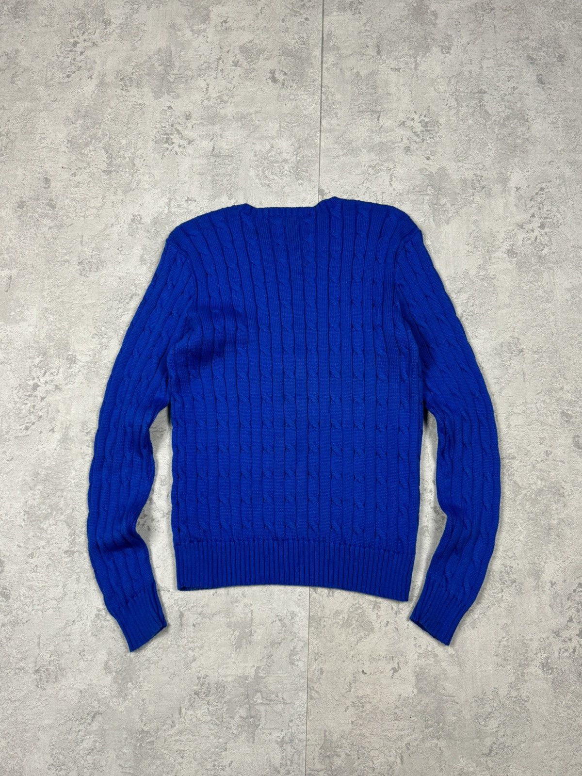 Polo Ralph Lauren Polo Ralph Lauren Women Cable Knit Sweater Crew Neck Size L Size L / US 10 / IT 46 - 8 Thumbnail
