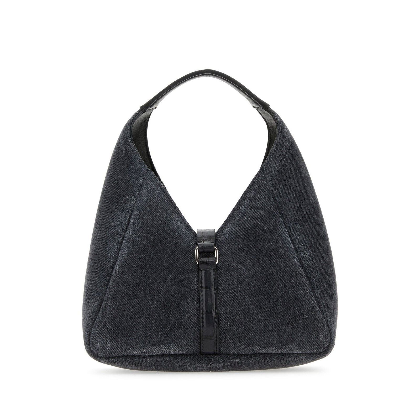 Givenchy GIVENCHY G-Hobo Mini Black Denim Top Handle Bag New & Authen Size ONE SIZE - 3 Thumbnail