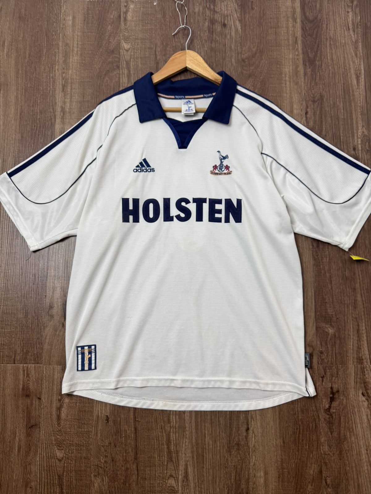Adidas VINTAGE 99-00 TOTTENHAM HOTSPURS LEON NO 6 Size US L / EU 52-54 / 3 - 2 Thumbnail
