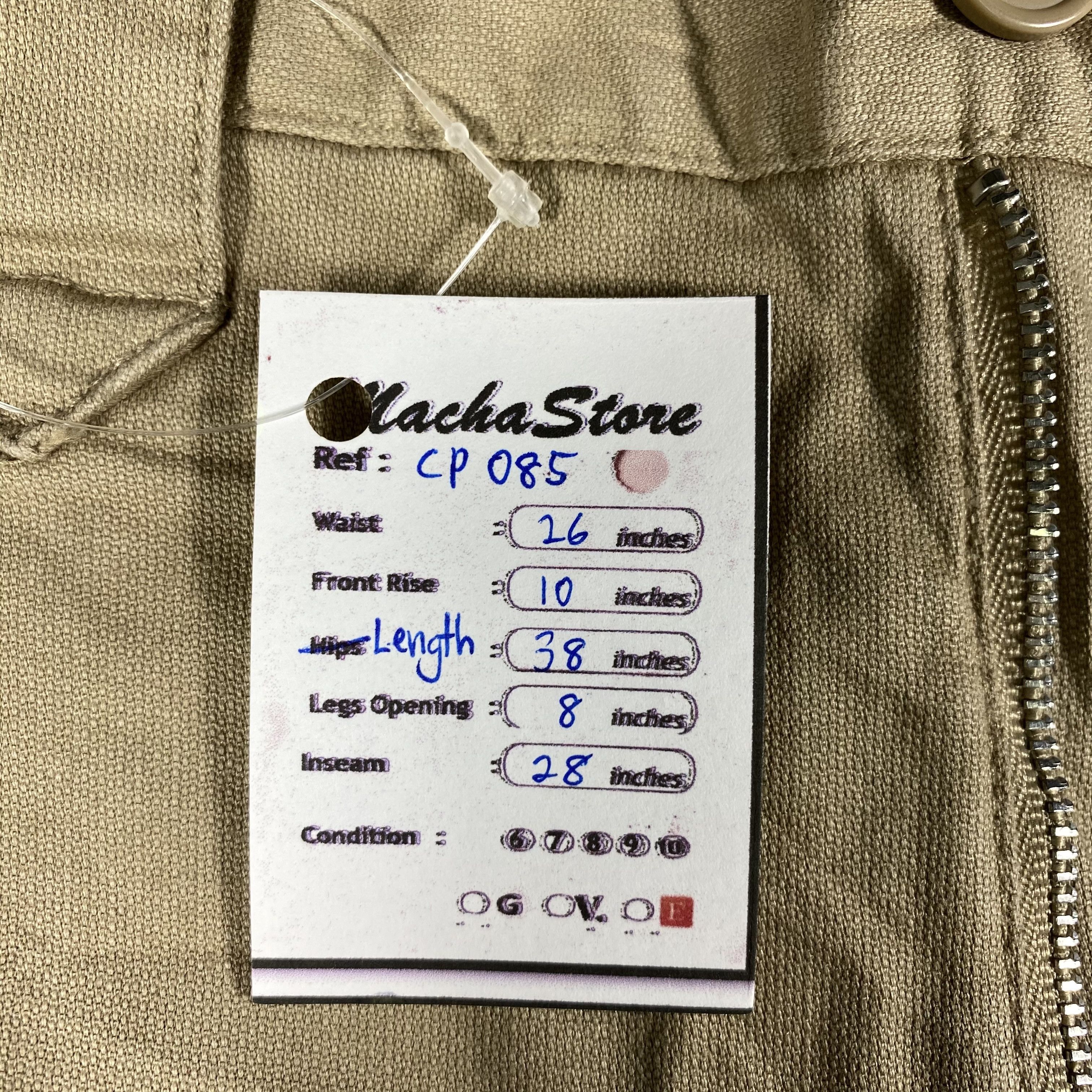 Japanese Brand Japanese Brand Multipocket Tactical Bondage Cargo Pants Size US 26 / EU 42 - 8 Thumbnail