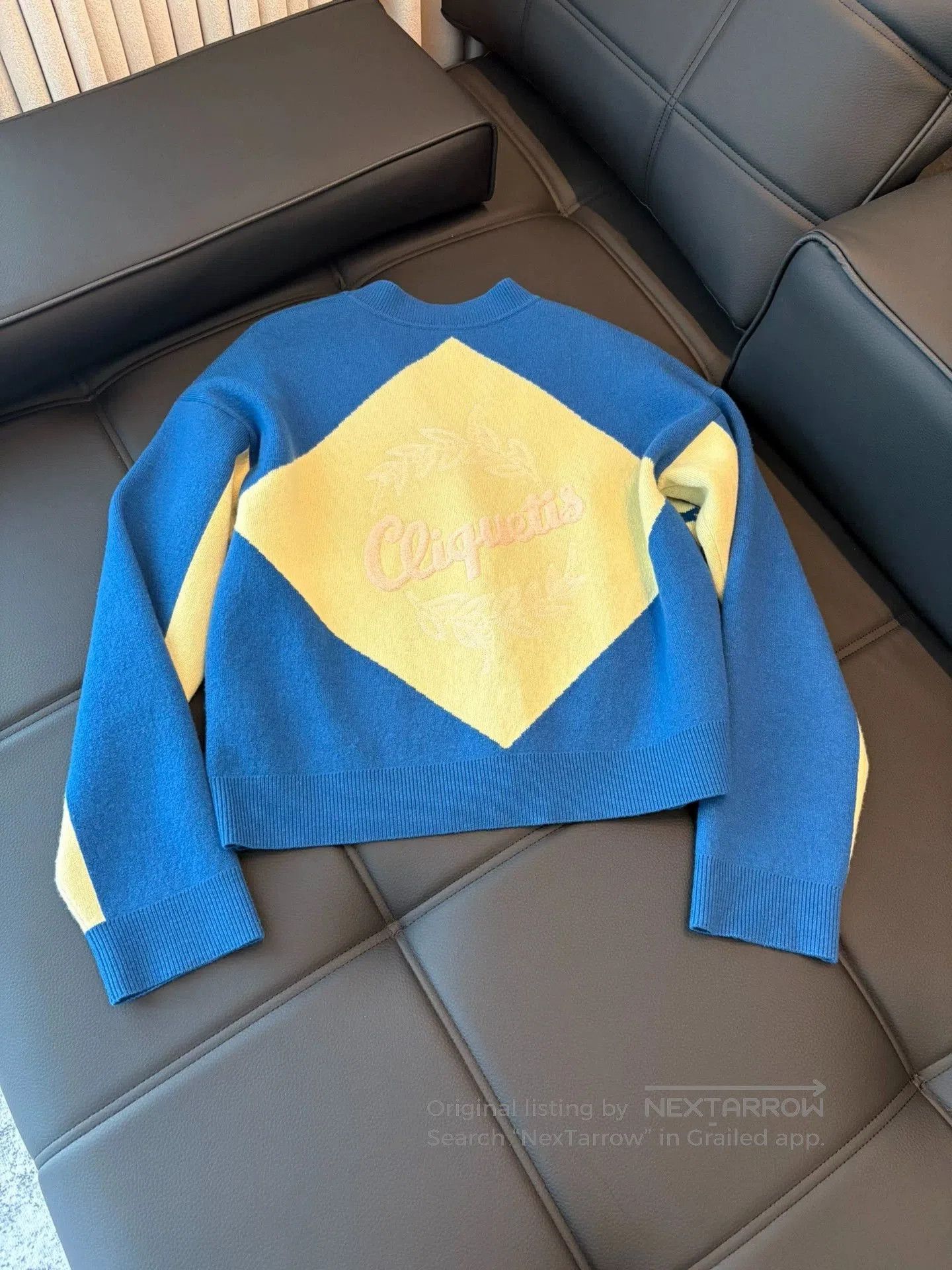Hermes Hermes Blue Cardigan Sweater. Size XS / US 0-2 / IT 36-38 - 4 Thumbnail