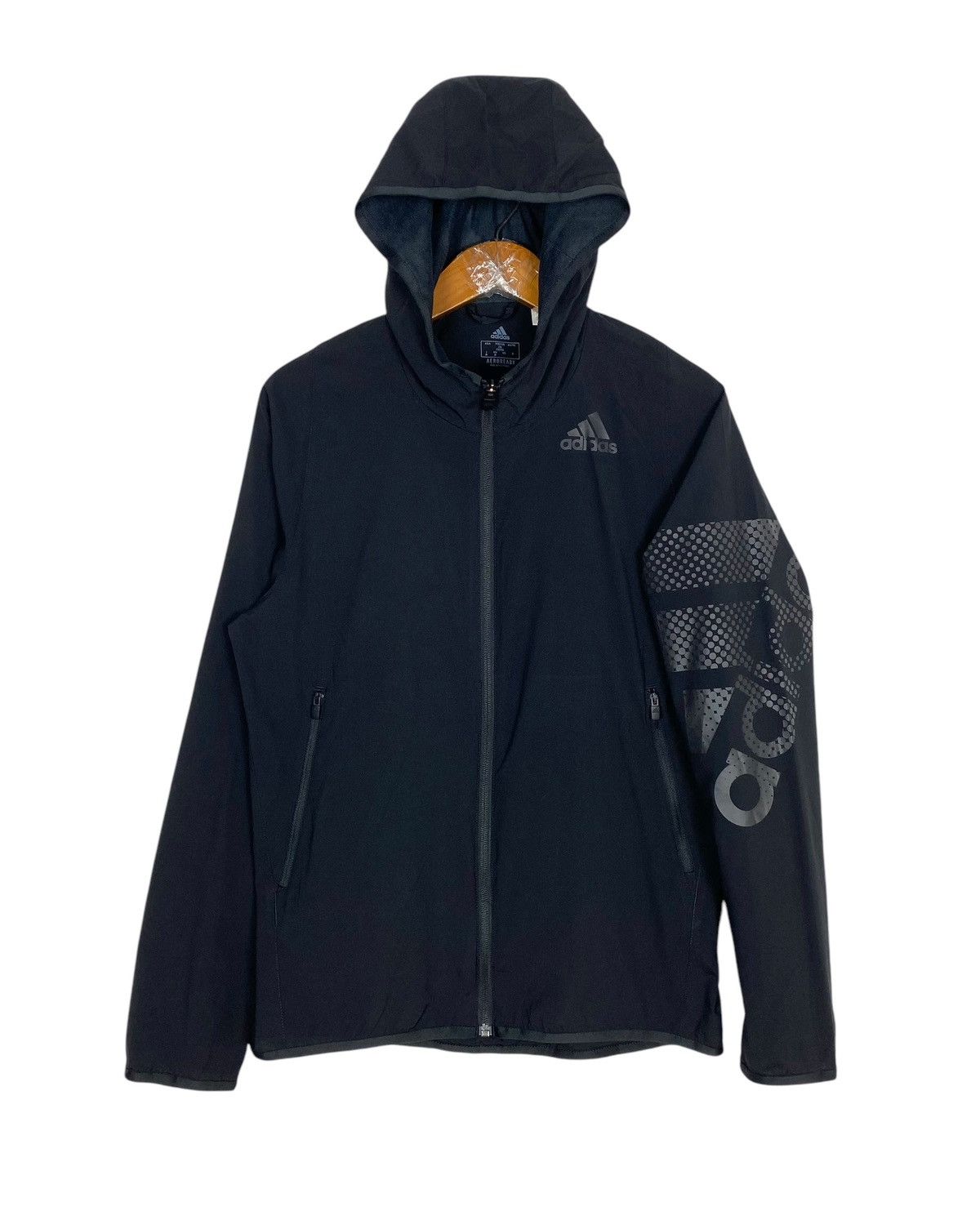 Adidas Rare‼️ Adidas Hoodie Big Logo Zipper Size US S / EU 44-46 / 1 - 1 Thumbnail