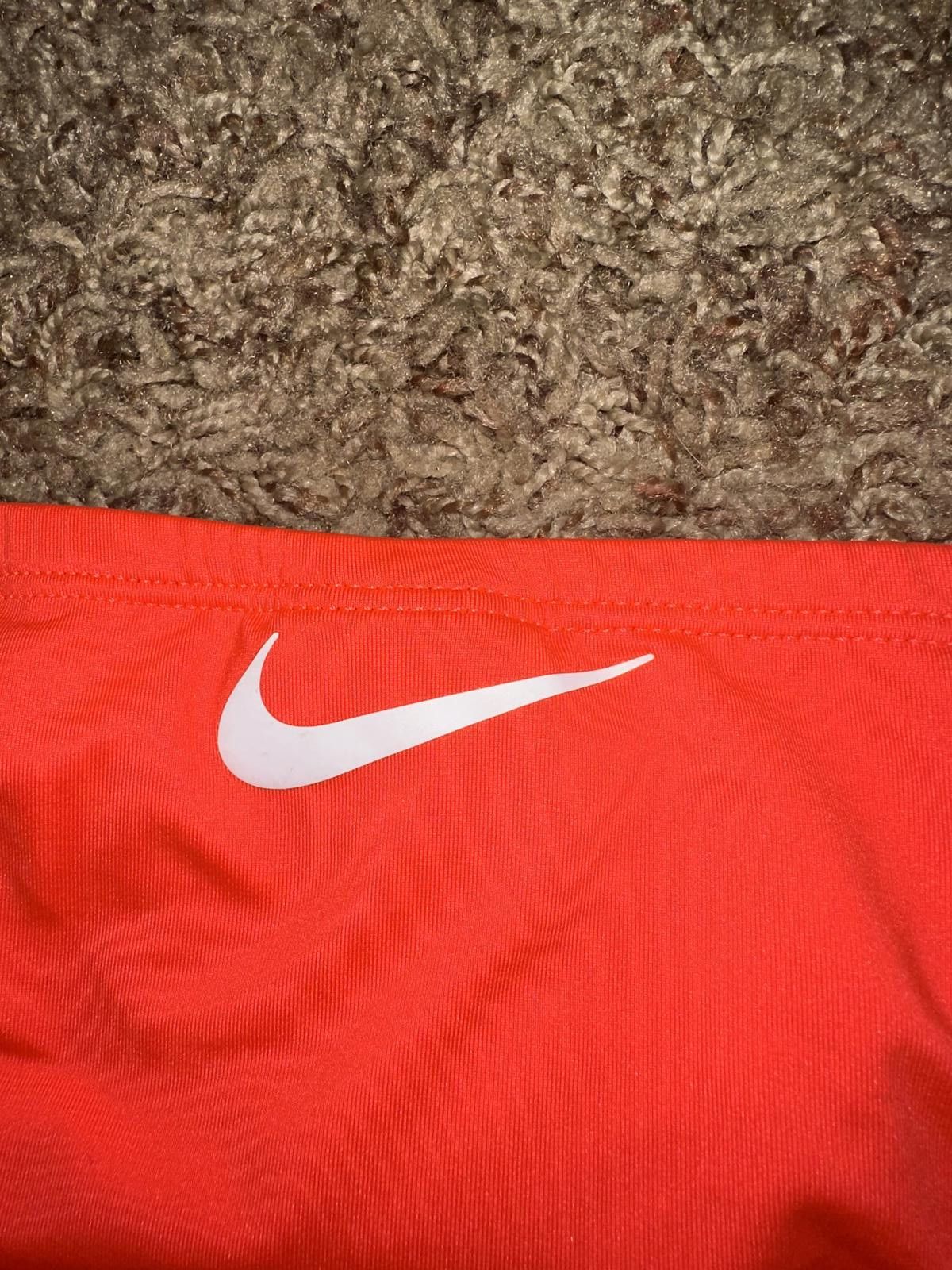 Nike Women's Nike Essential Cheeky Orange/Red Swim Bottom Size ONE SIZE - 8 Thumbnail
