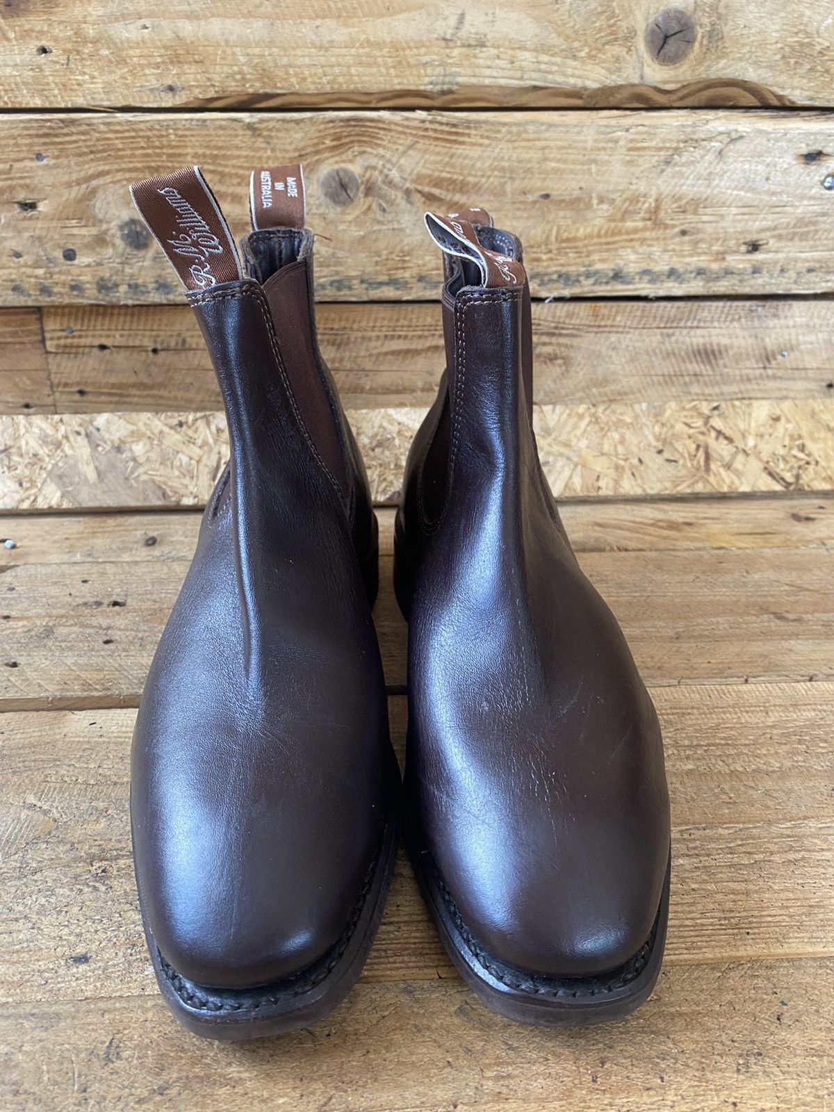 R.M. Williams Rm williams comfort craftman brown chelsea boots sz uk5, 38 Size US 6 / EU 39 - 3 Thumbnail