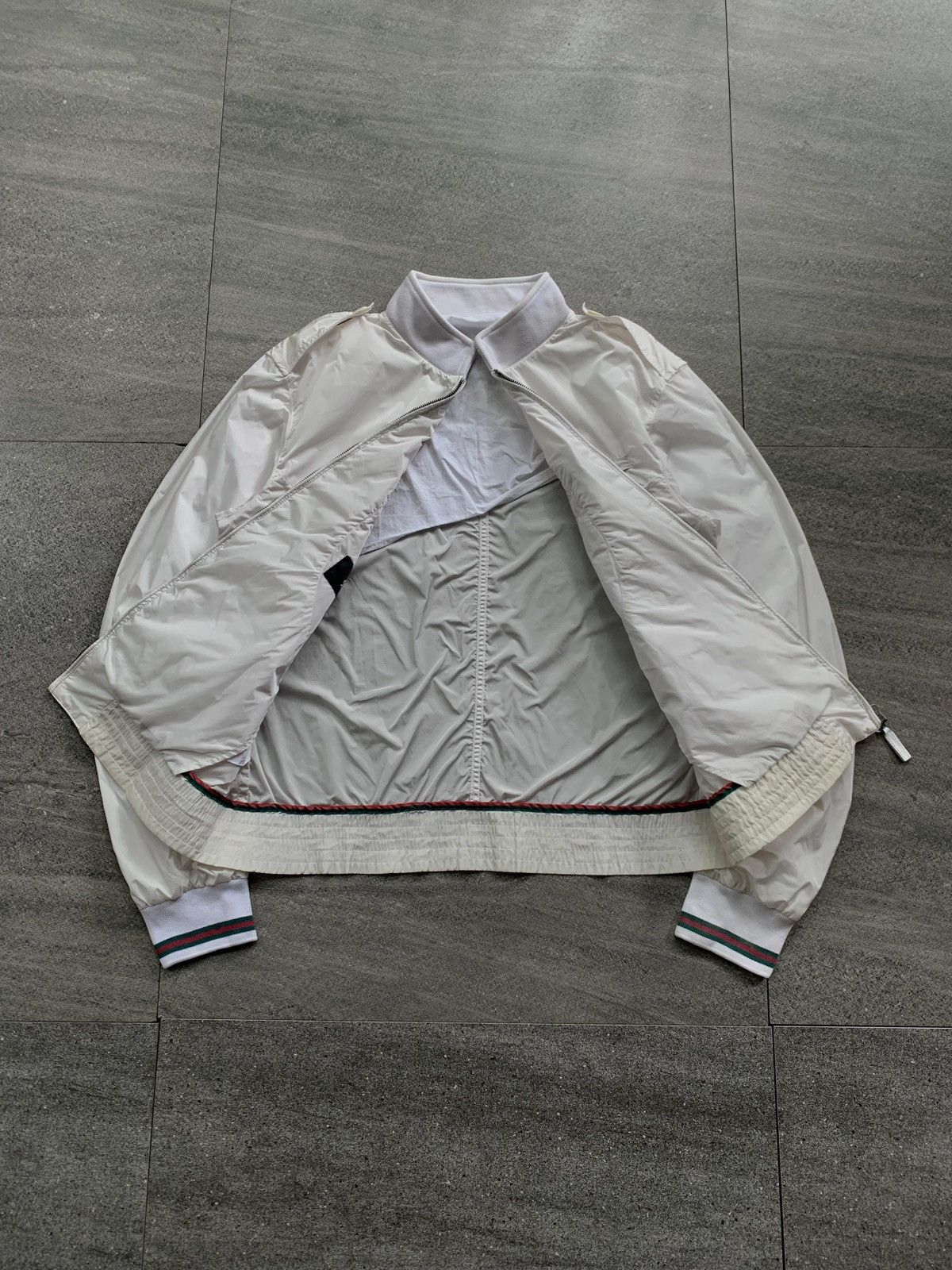 Gucci FREE TAX! 2000s Nylon Bomber Jacket by Tom Ford Size US M / EU 48-50 / 2 - 10 Thumbnail