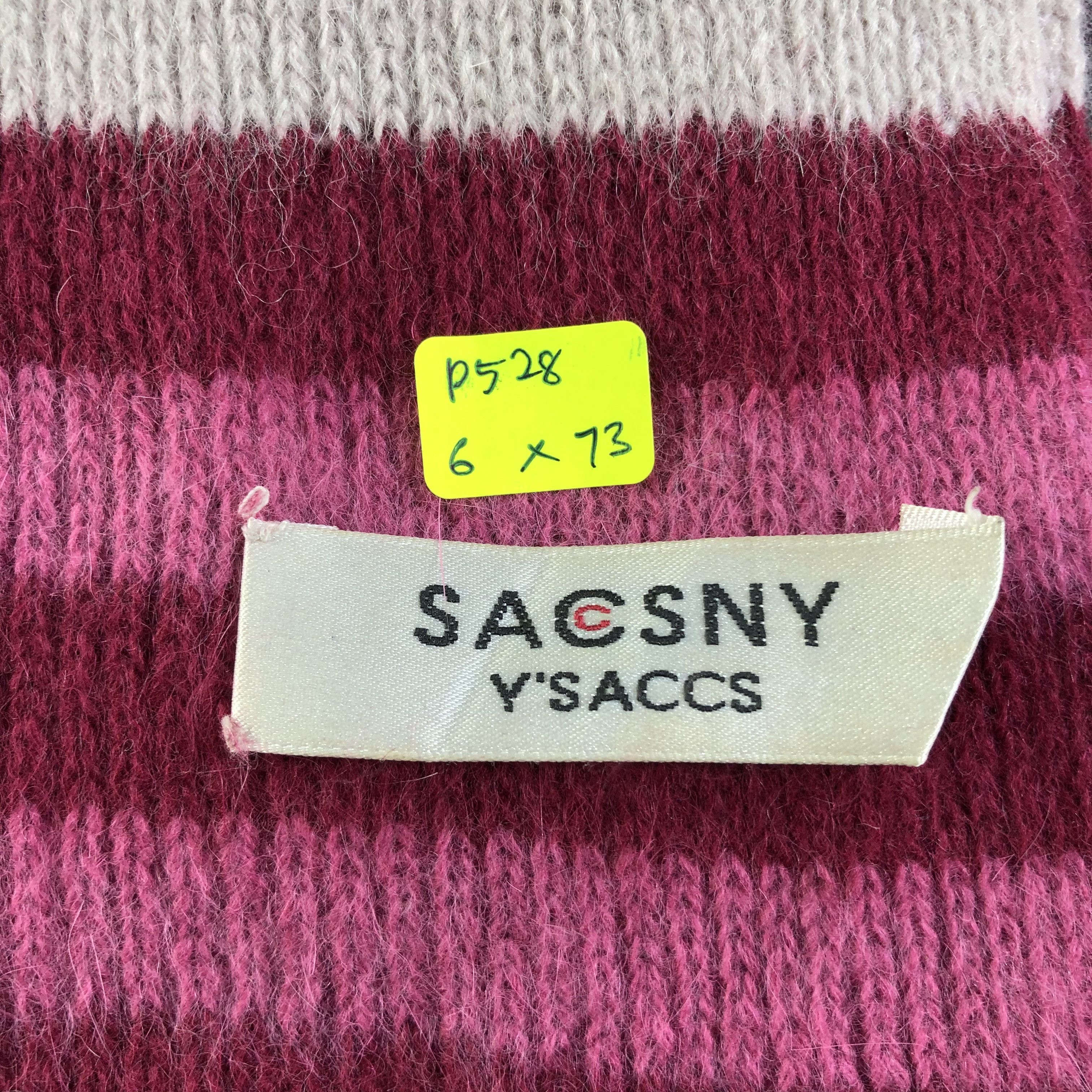 Yohji Yamamoto Yohji SACSNY Y'S ACCS Scarf / Muffler / Neckwear Size ONE SIZE - 7 Thumbnail