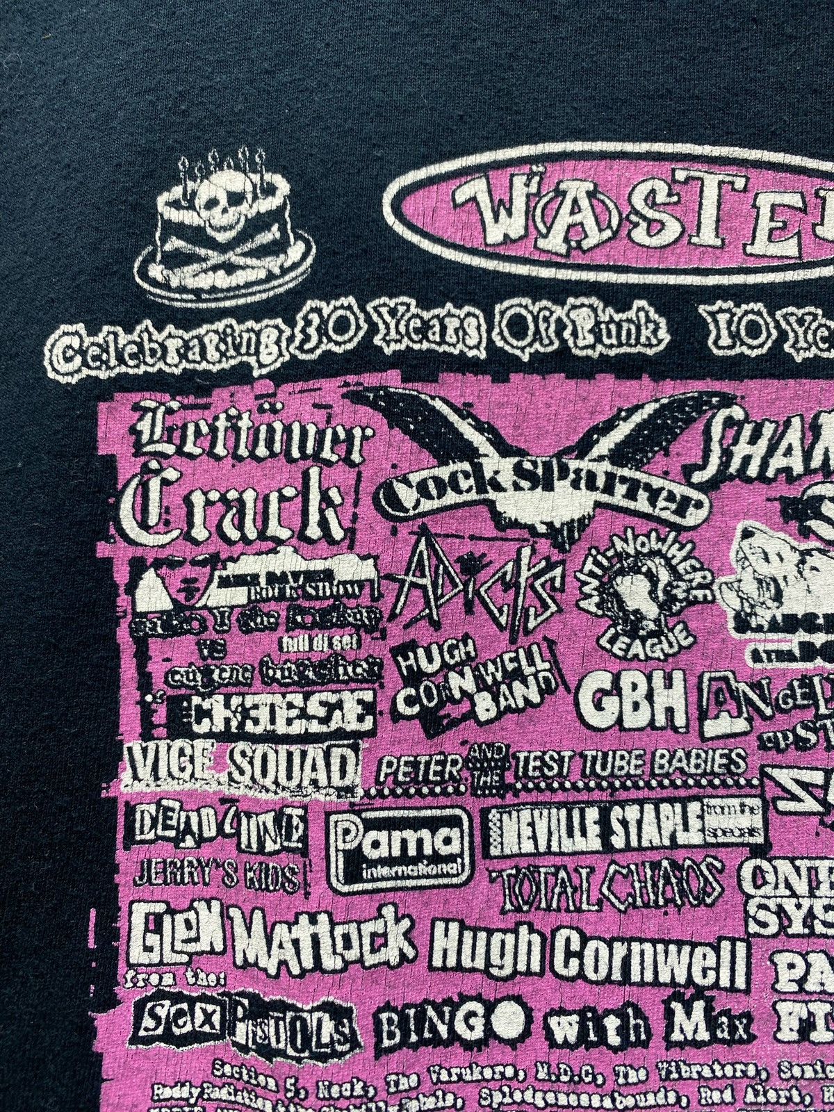 Band Tees Vintage 2006 Wasted 2006 - 30 Years Of Punk Festival Size US S / EU 44-46 / 1 - 25 Thumbnail