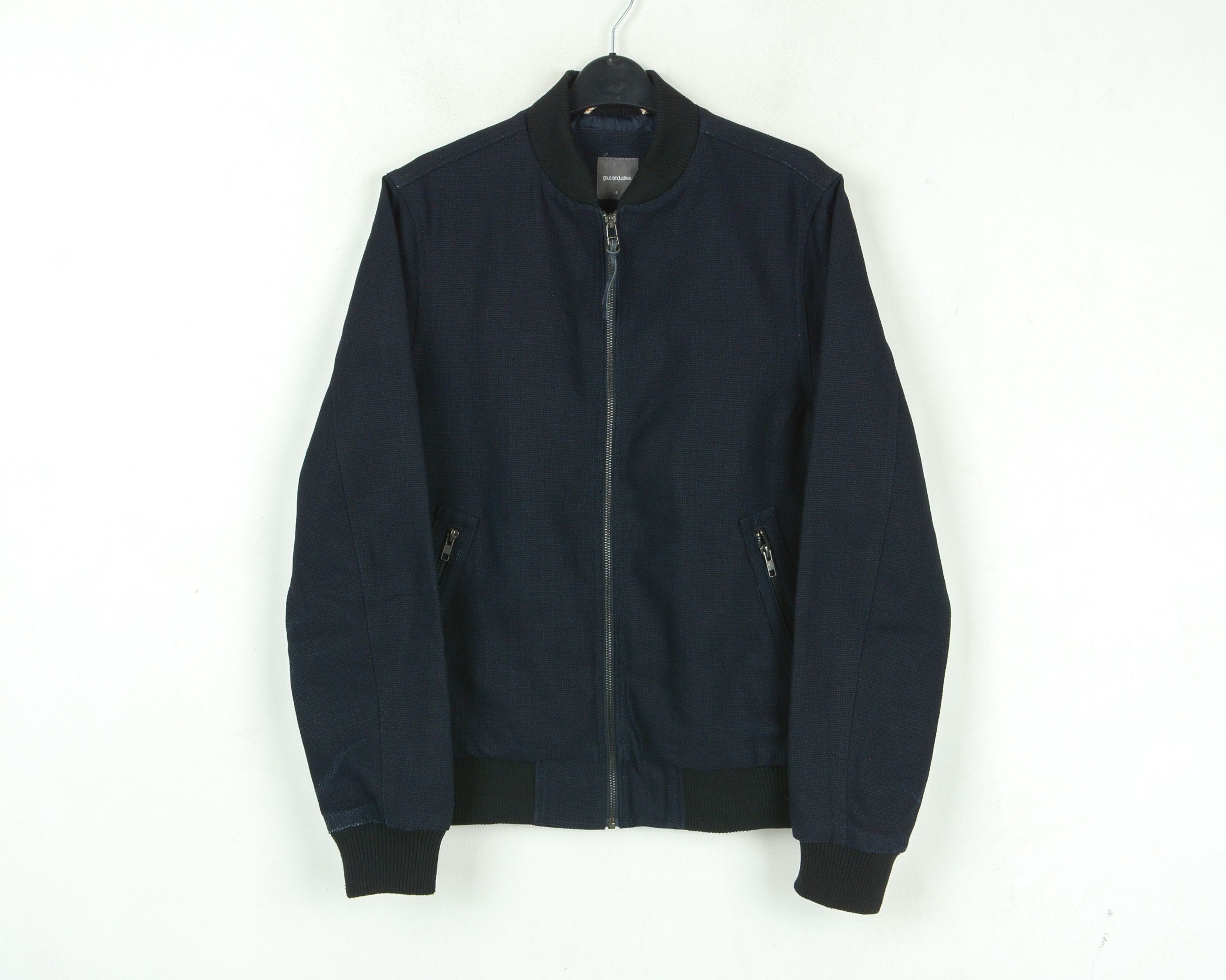 GSUS Sindustries GSUS Industries inwood indigo bomber Jacket Windbreaker Size US S / EU 44-46 / 1 - 1 Thumbnail