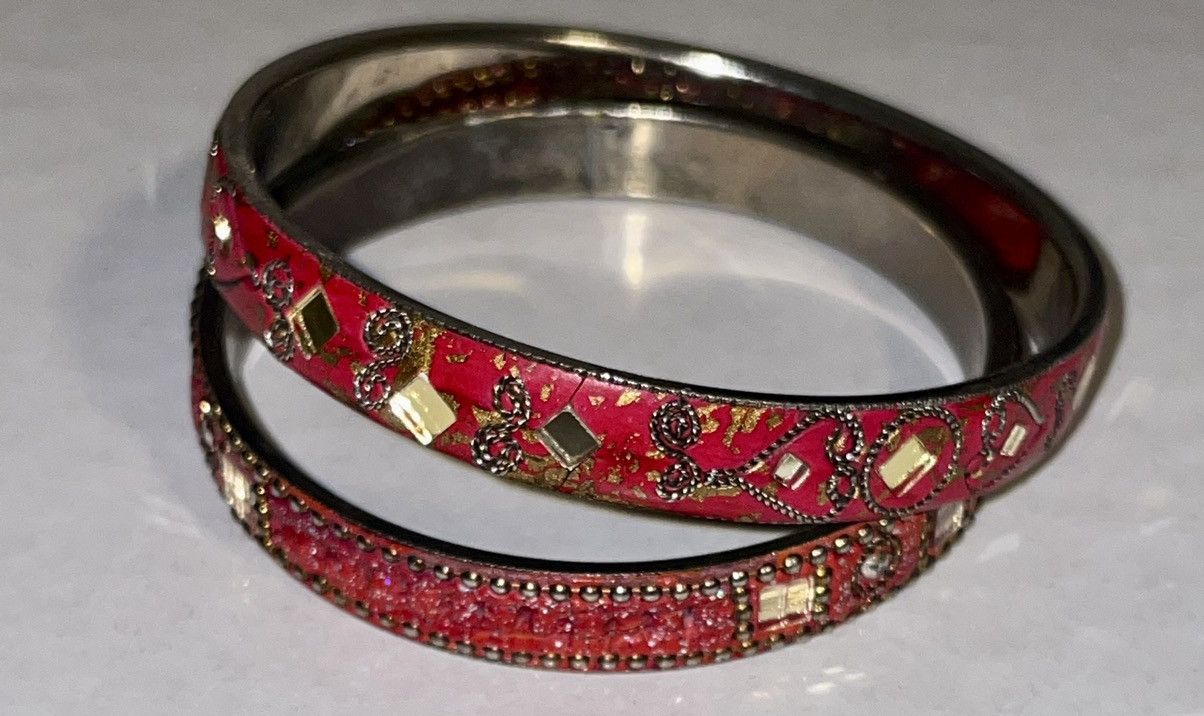 Vintage Vintage 70’s Bali Embellished Bangles Size ONE SIZE - 9 Thumbnail