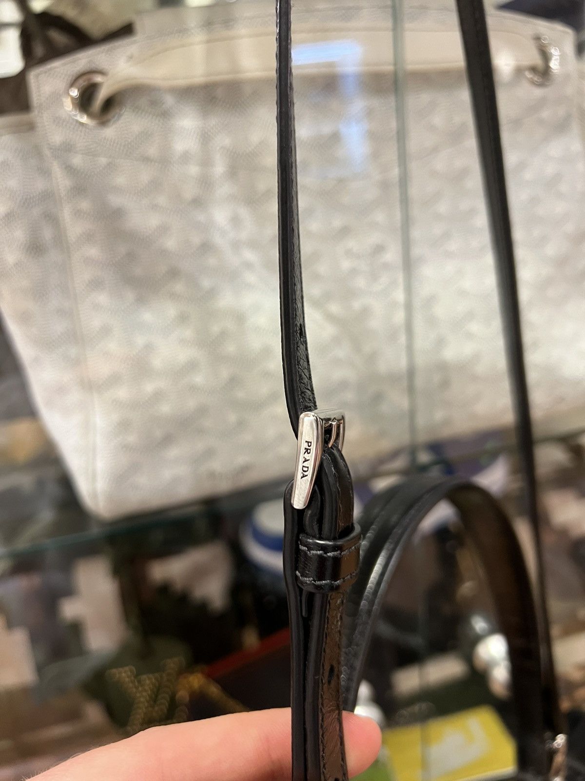 Prada Prada 2 way Shoulder Bag Black Size ONE SIZE - 4 Thumbnail