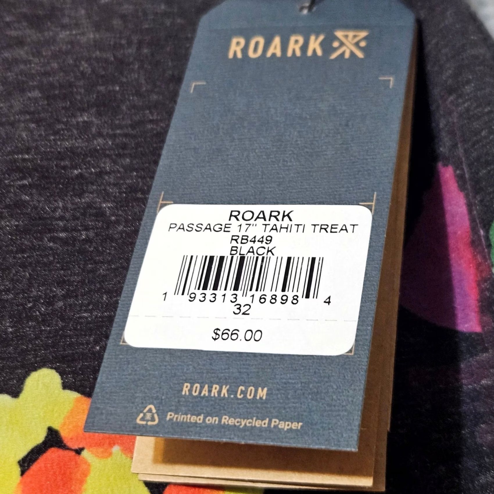 Roark Roark Passage Tahiti Treat 17" Board Shorts Size 32 NWT Men's Size US 32 / EU 48 - 5 Thumbnail