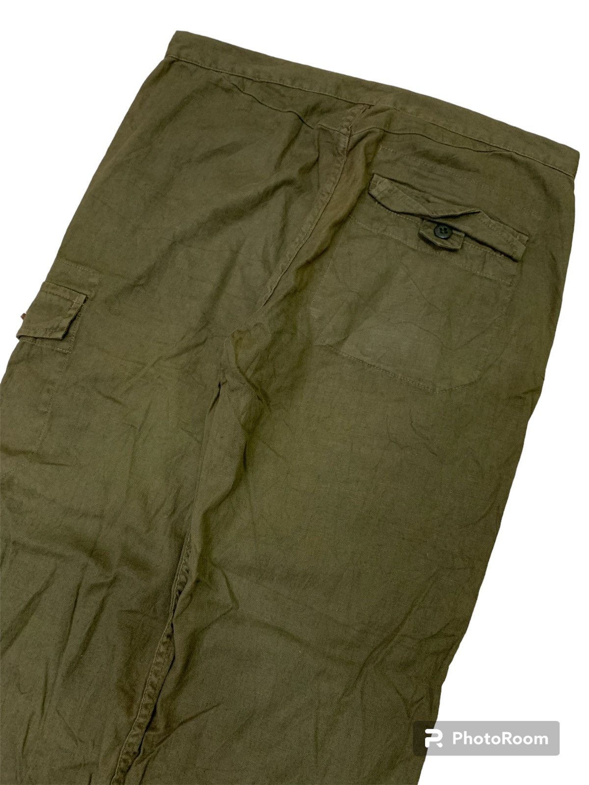OMNIGOD 💥Vintage Omnigod Green Military Cargo Size US 33 - 4 Thumbnail