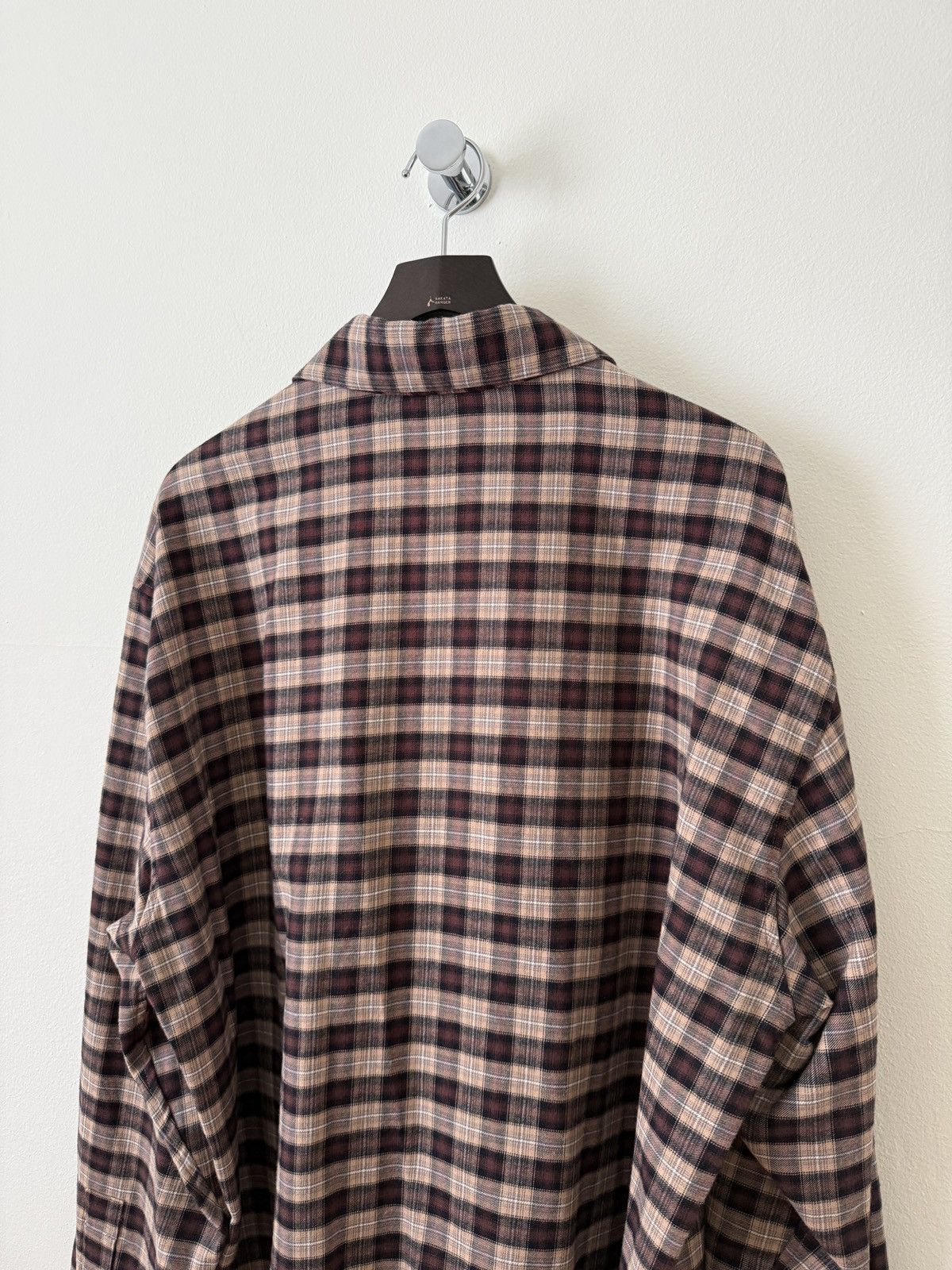 Vuja De Ross Check Flannel in Cashmere & Cotton Size US L / EU 52-54 / 3 - 6 Thumbnail