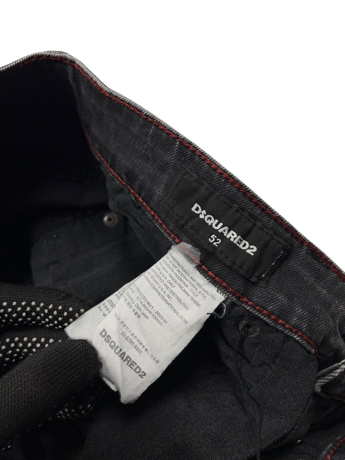 Dsquared2 Dsquared2 Skinny Dan Jeans Faded Size 52 Size US 32 / EU 48 - 9 Thumbnail