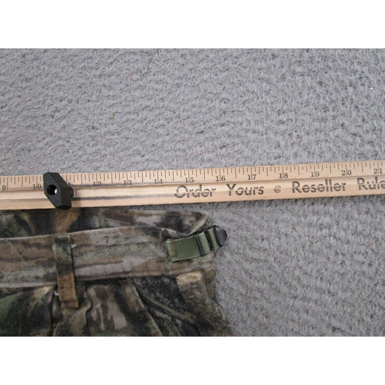 Vintage VTG Mossy Oak Camo Cargo Pants Men’s Large 30x30 Made In USA Forest Floor 90s Mens Pants Camouflage Cargo Pocket Straight Flat Front Cotton Canvas USA Size US 33 - 6 Thumbnail