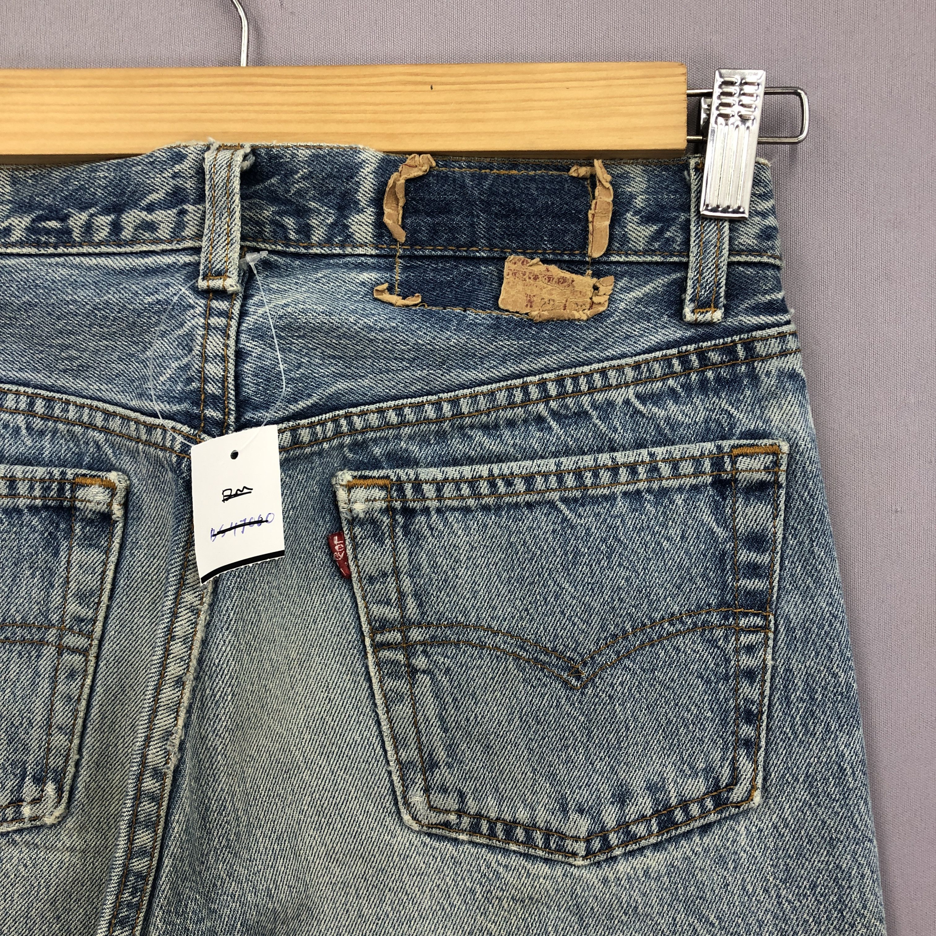Levi's Vintage 90s Levis 501 Faded Jeans Levi's Stonewash Denim Size 28" / US 6 / IT 42 - 5 Thumbnail