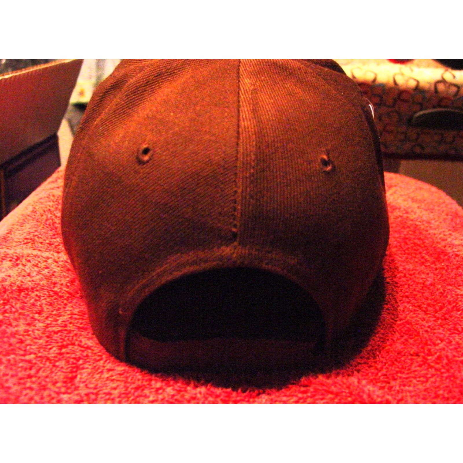 Vintage VINTAGE Skull and Crossbones Baseball Cap Men Adjustable Brown Size ONE SIZE - 2 Thumbnail