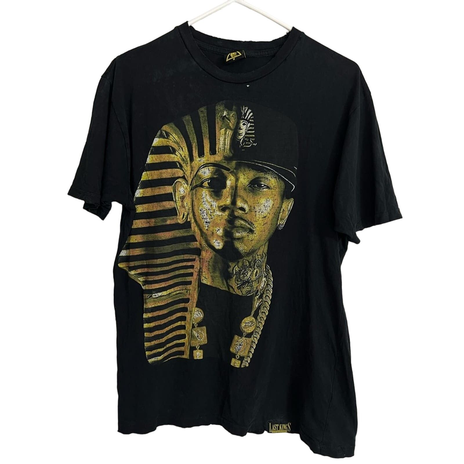 洋楽 G-RAP King .Tee Last Kings Vintage Rare Last Kings Tyga T-Raww Shirt M Rap
