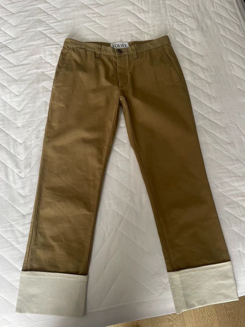 Loewe LOEWE Casual roll-up pants Size US 32 / EU 48 - 4 Thumbnail