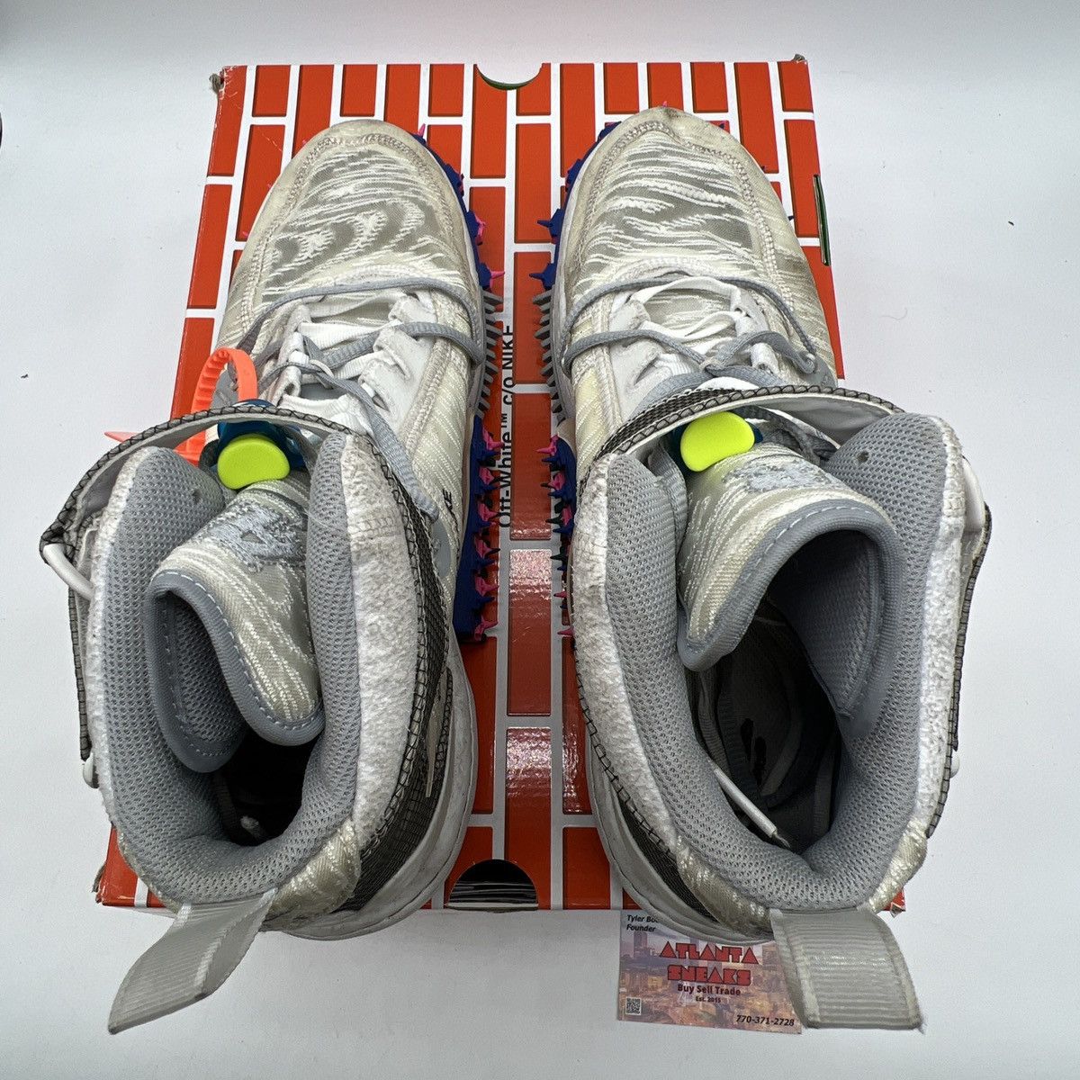 Nike Off white x Air Force 1 white Size US 12 / EU 45 - 7 Thumbnail