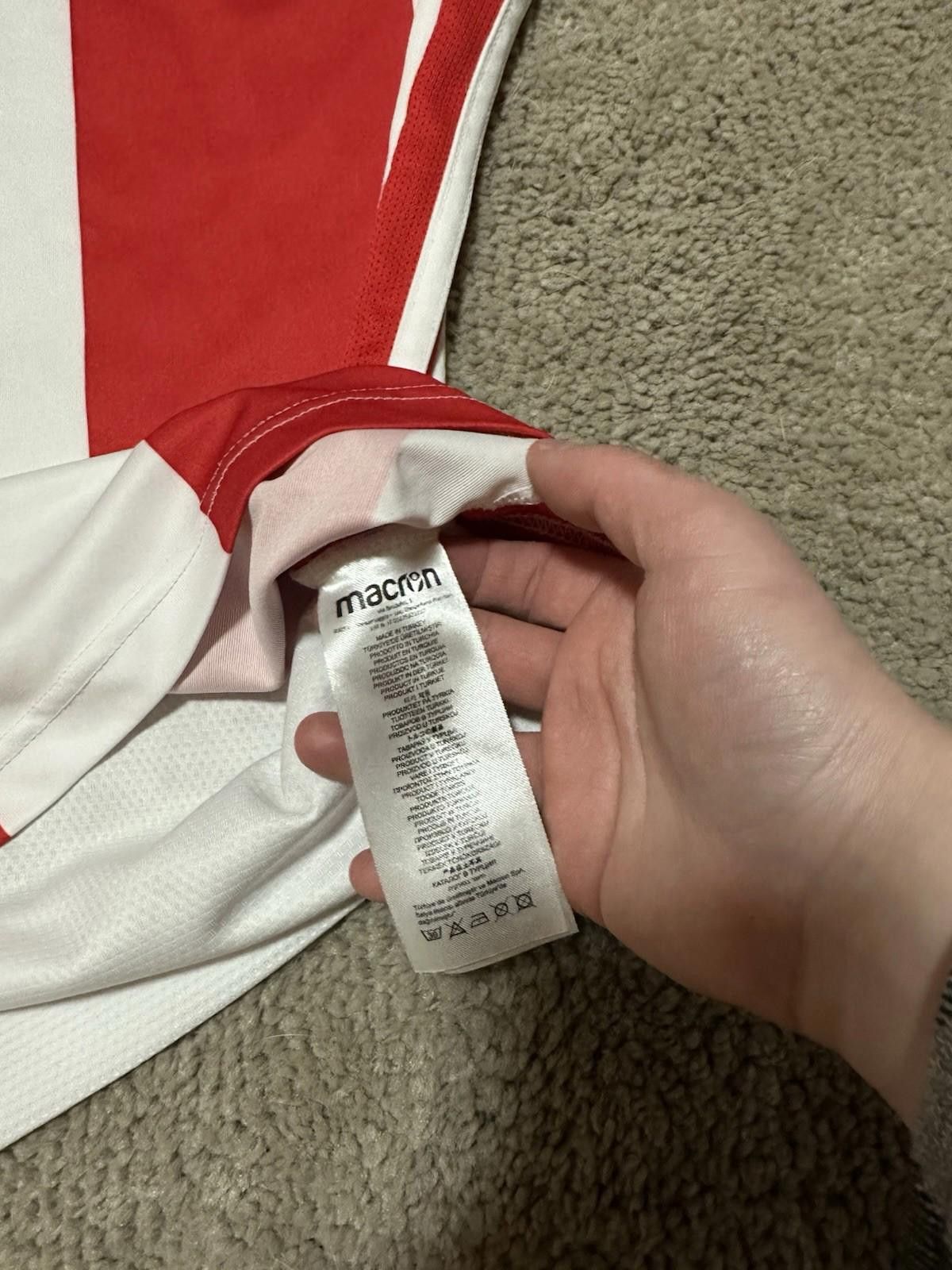Macron Macron Samsunspor 2019/20 Home Football Shirt Soccer Jersey Size US S / EU 44-46 / 1 - 6 Thumbnail