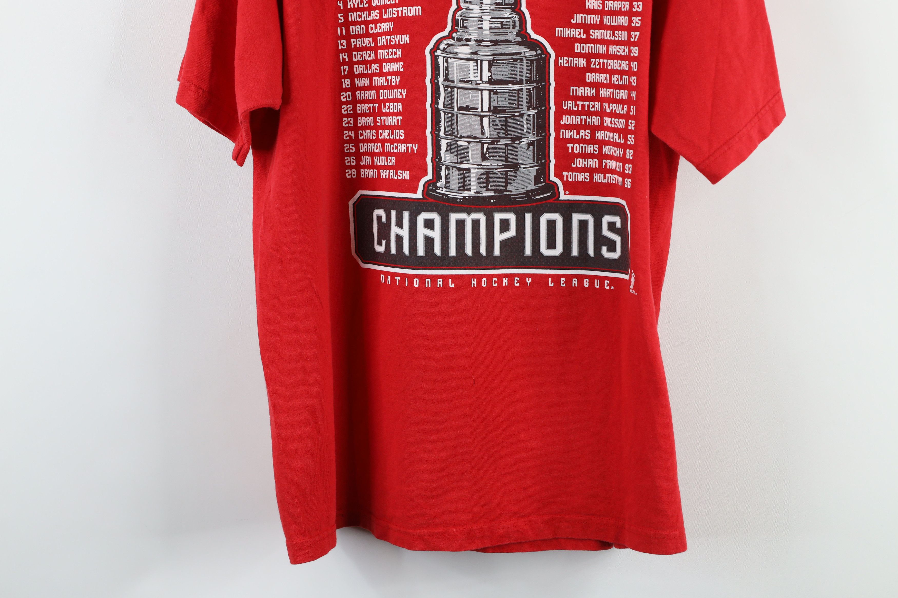 Reebok × Vintage Vintage Reebok Stanley Cup Champs Detroit Red Wings T-Shirt Size US M / EU 48-50 / 2 - 14 Thumbnail