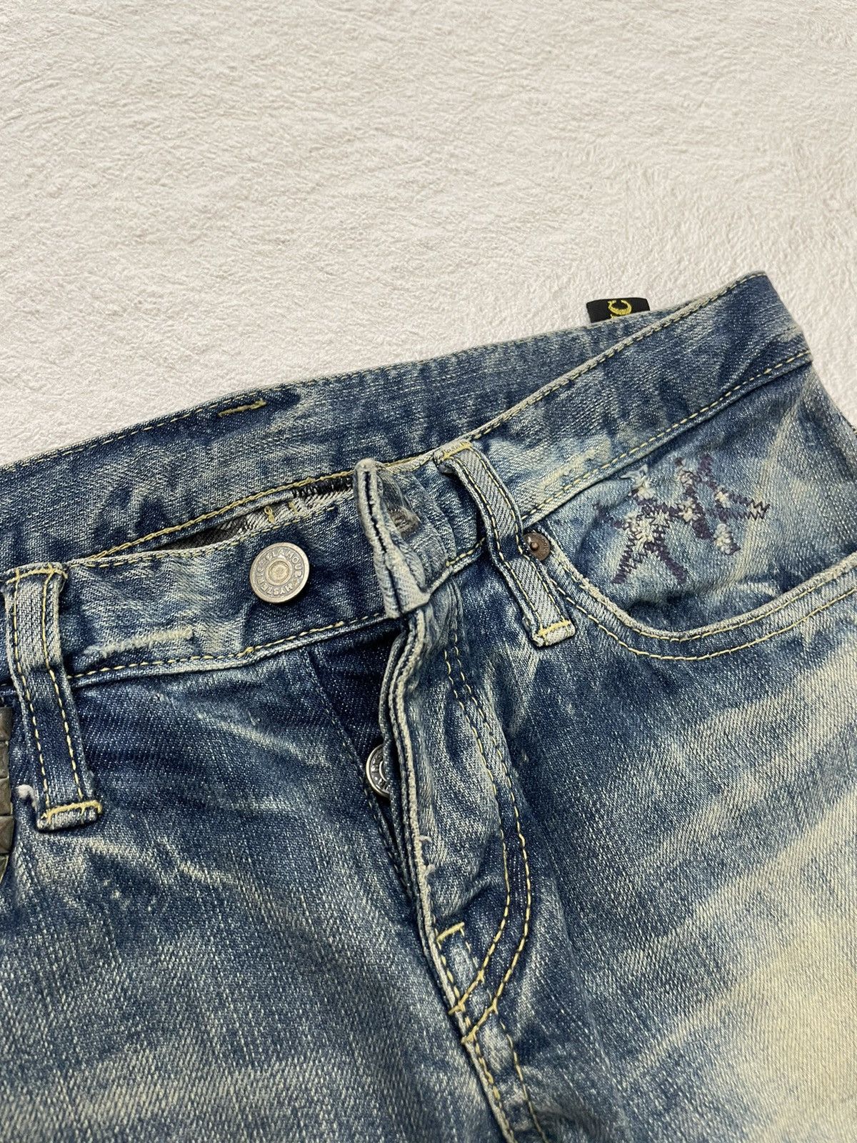 Hysteric Glamour × If Six Was Nine × Le Grande Bleu (L.G.B.) 2000s Hysteric Glamour Girls Destroy Punk denim Size 28" / US 6 / IT 42 - 5 Thumbnail