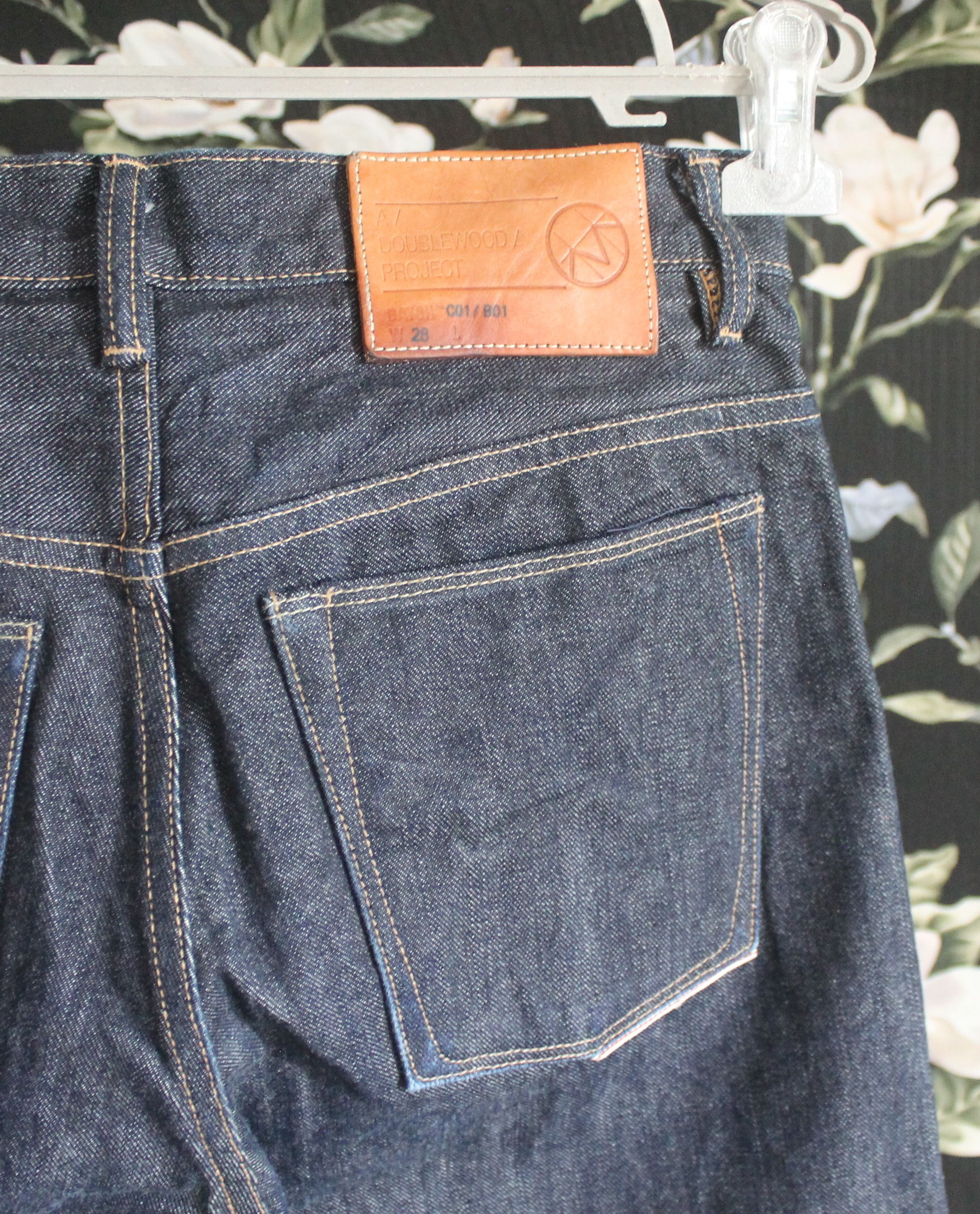 Doublewood A Doublewood Project Comfort Selvage Denim Jeans 13.75 oz Size US 28 / EU 44 - 6 Thumbnail
