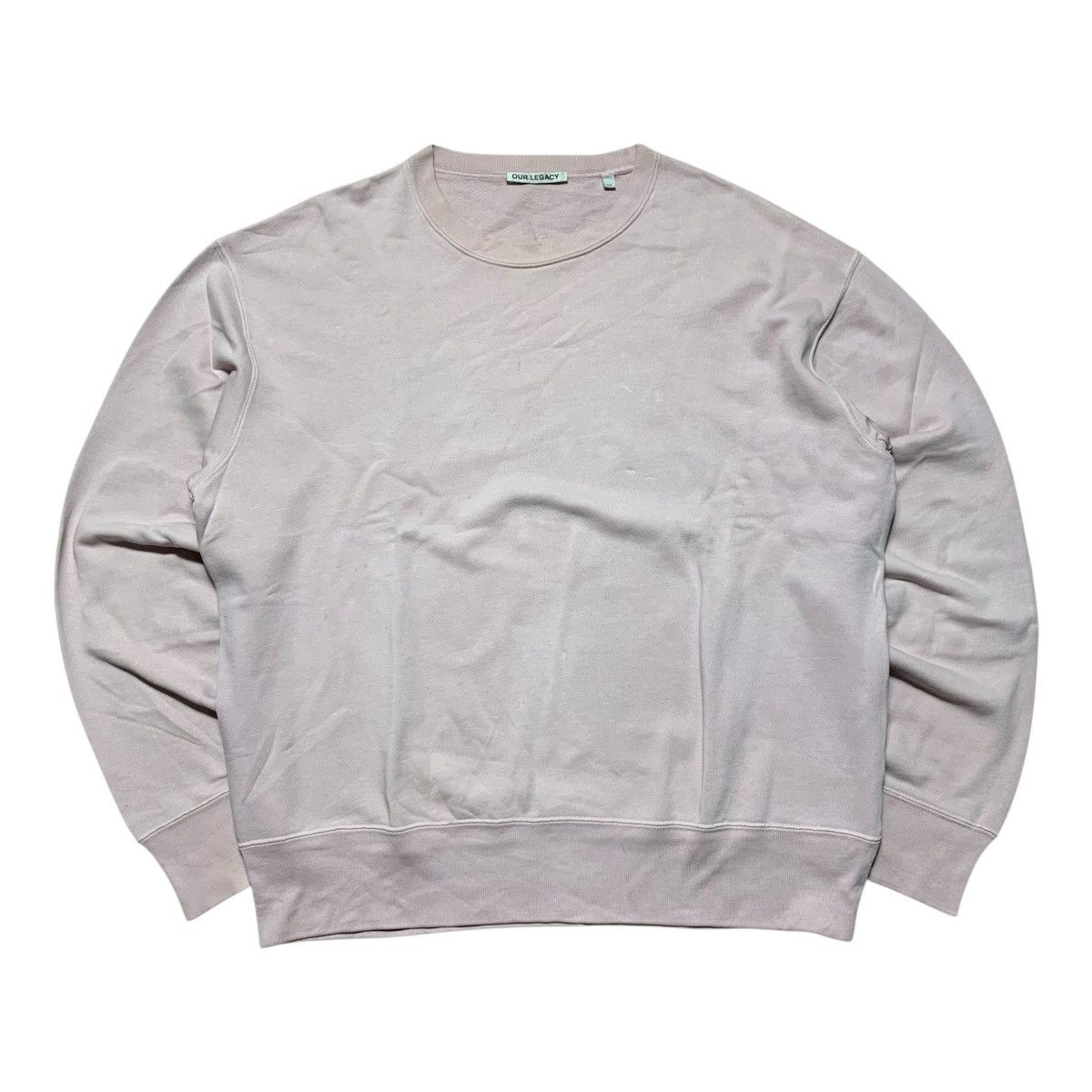 Our Legacy Our Legacy Washed Pink Sweetshirt Size US M / EU 48-50 / 2 - 1 Thumbnail