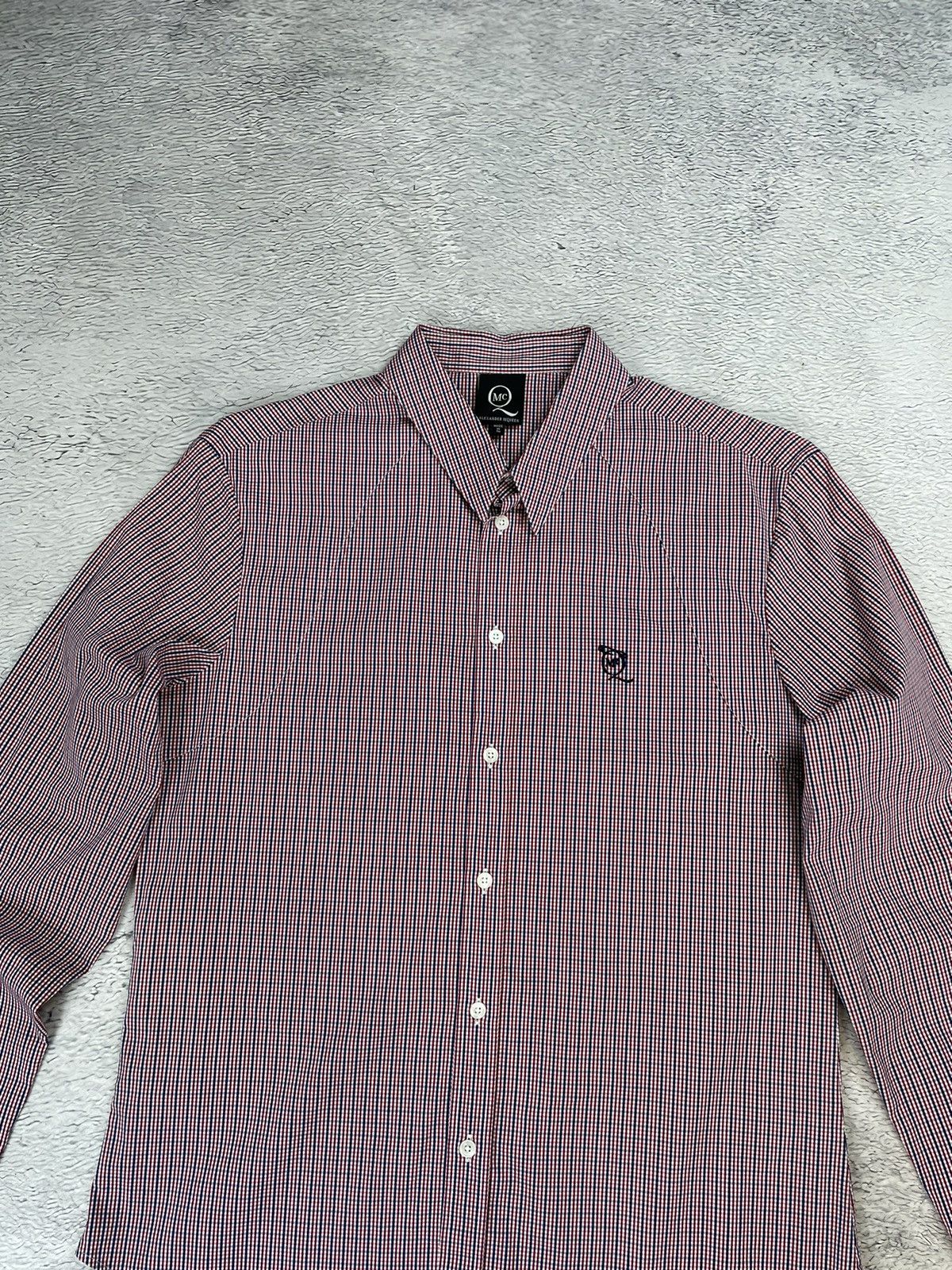 Alexander McQueen × McQ Alexander McQueen × Vintage Vintage 2008 McQ Alexander McQueen Check shirt y2k oldmoney Size US L / EU 52-54 / 3 - 3 Thumbnail