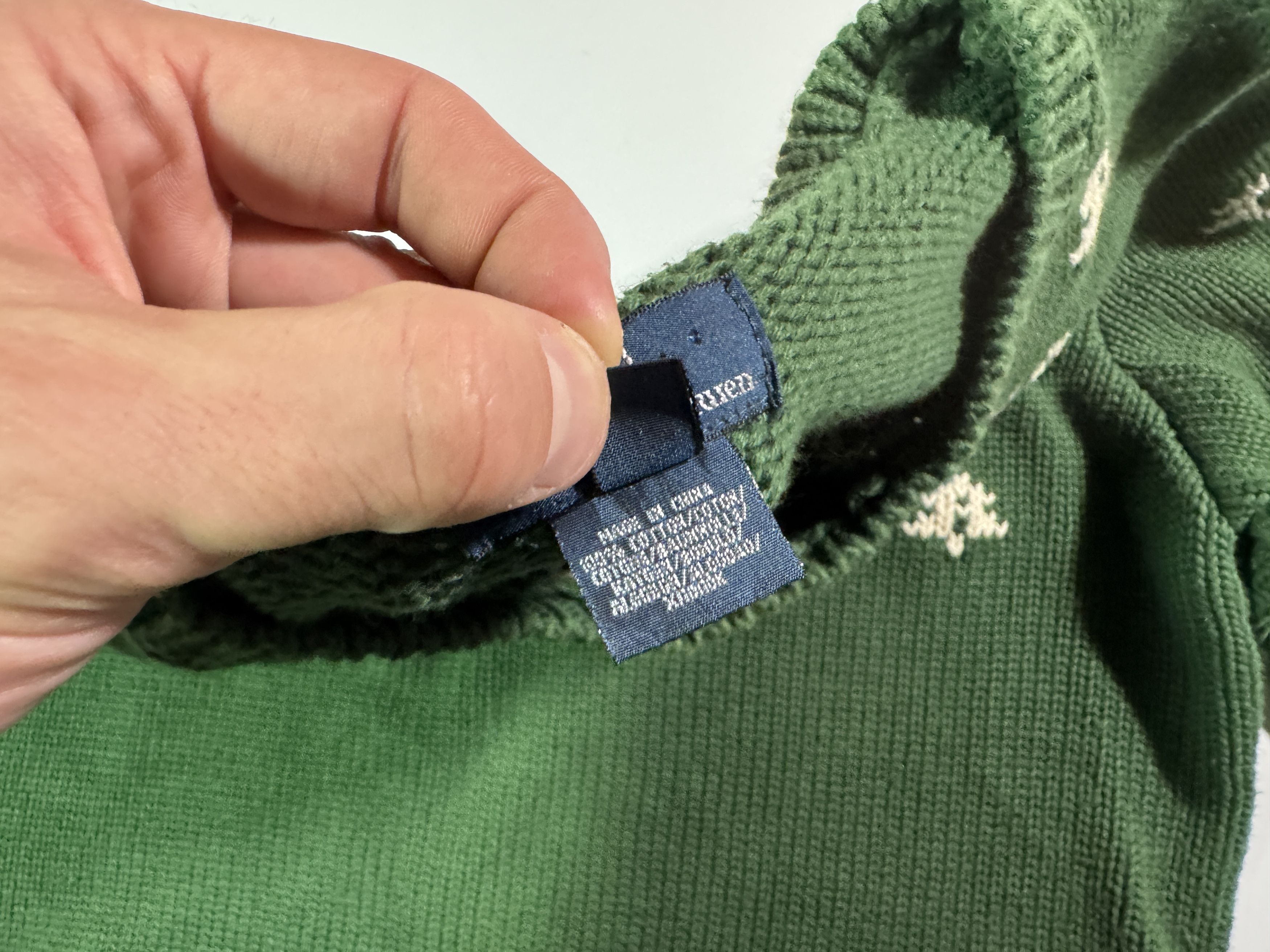 Polo Ralph Lauren Polo Ralph Lauren Sweater Ski Knit Wear Knitted Green Size US M / EU 48-50 / 2 - 6 Thumbnail