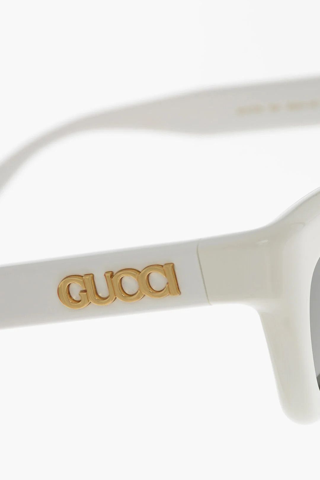 Gucci og1mm0326 Size: OS / Solid-Color Sunglasses in White Size ONE SIZE - 4 Thumbnail